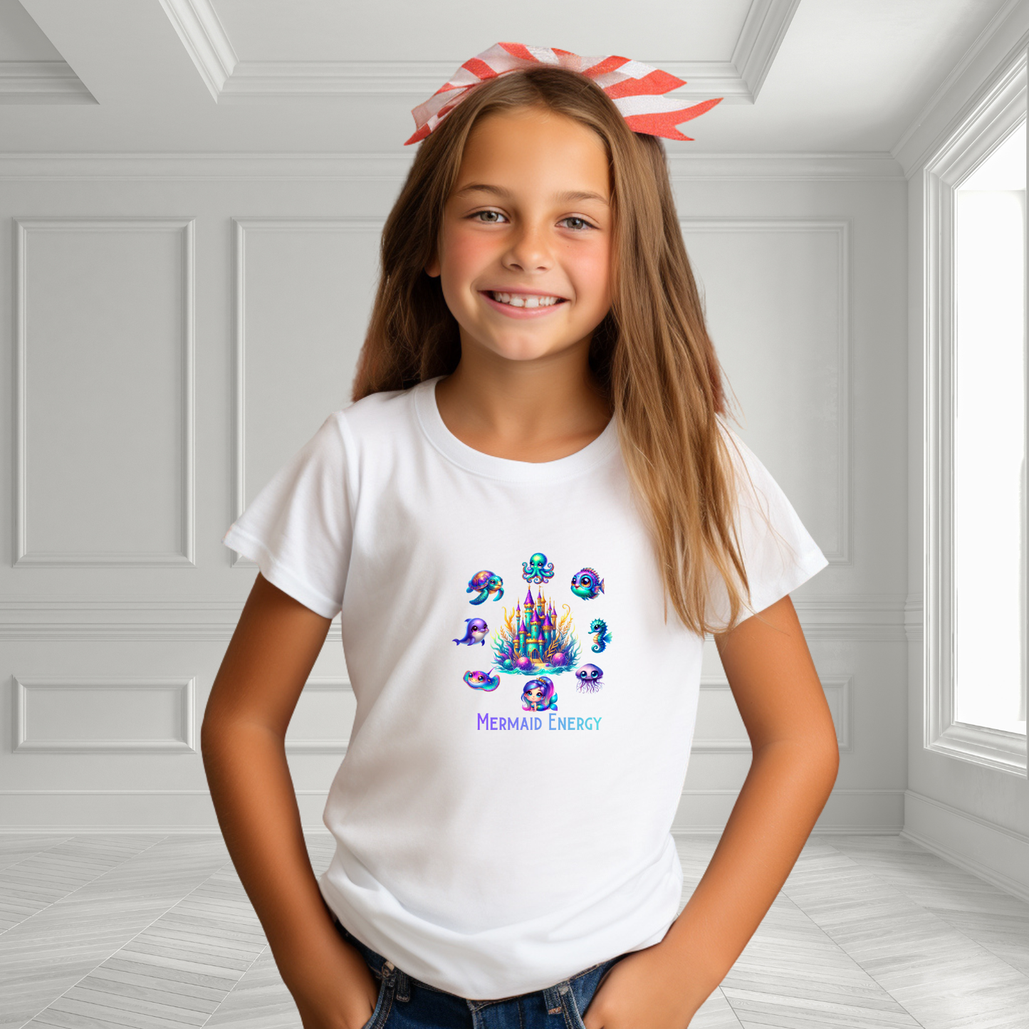 Mermaid Energy Kid's T-Shirt