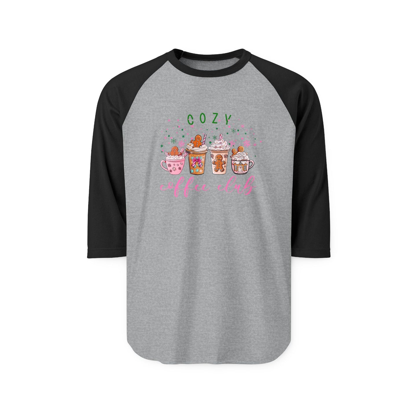 Cozy Coffee Club Baseball Tee