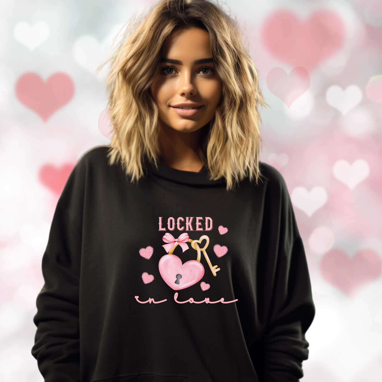 Locked in Love Crewneck Sweatshirt