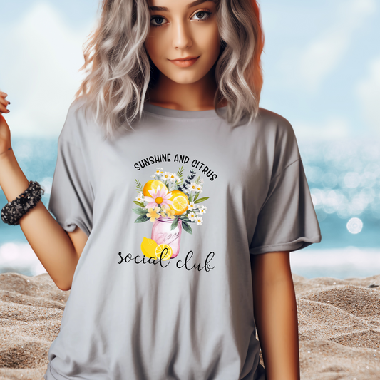 Sunshine And Citrus Social Club T-Shirt