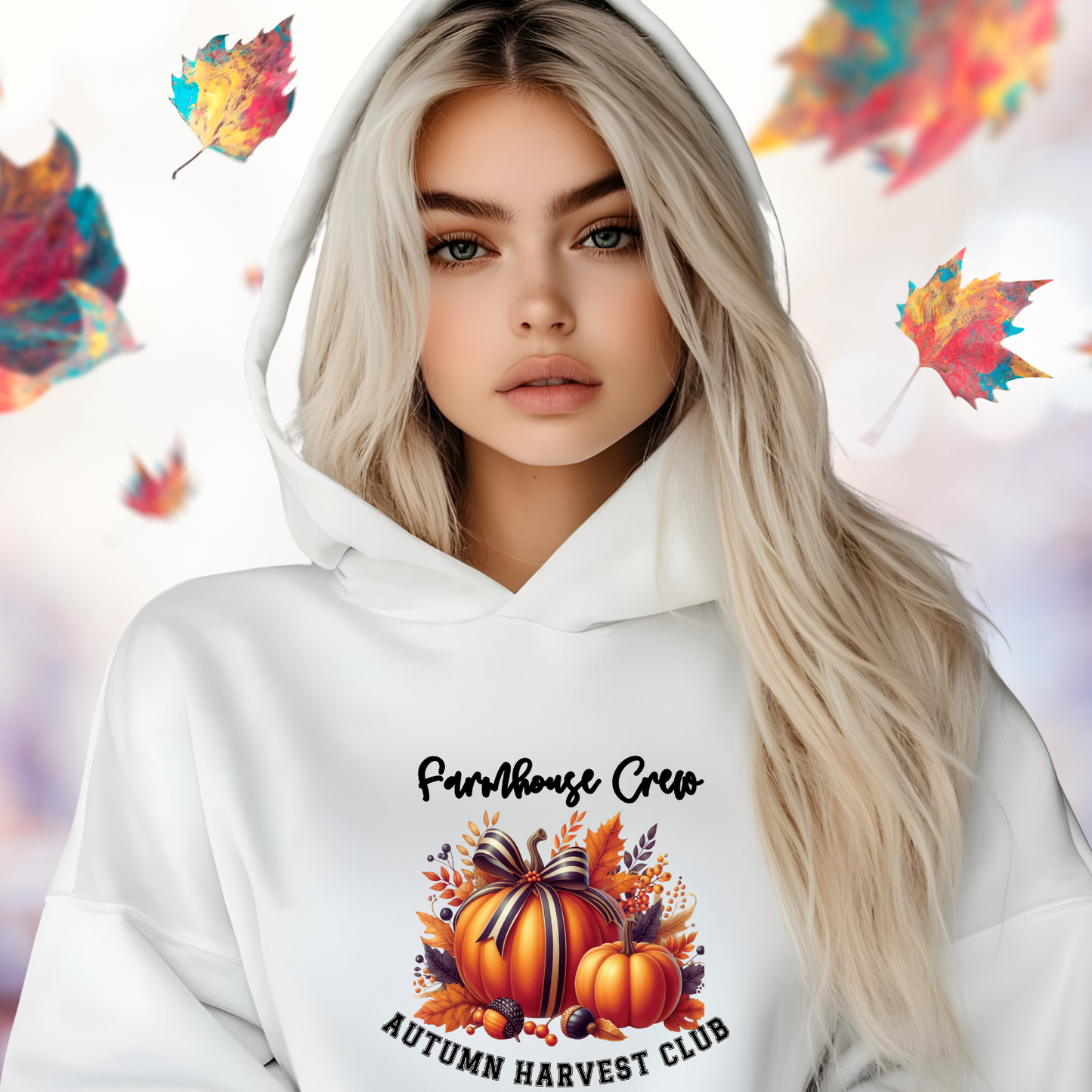Farmhouse Crew Crop Hoodie