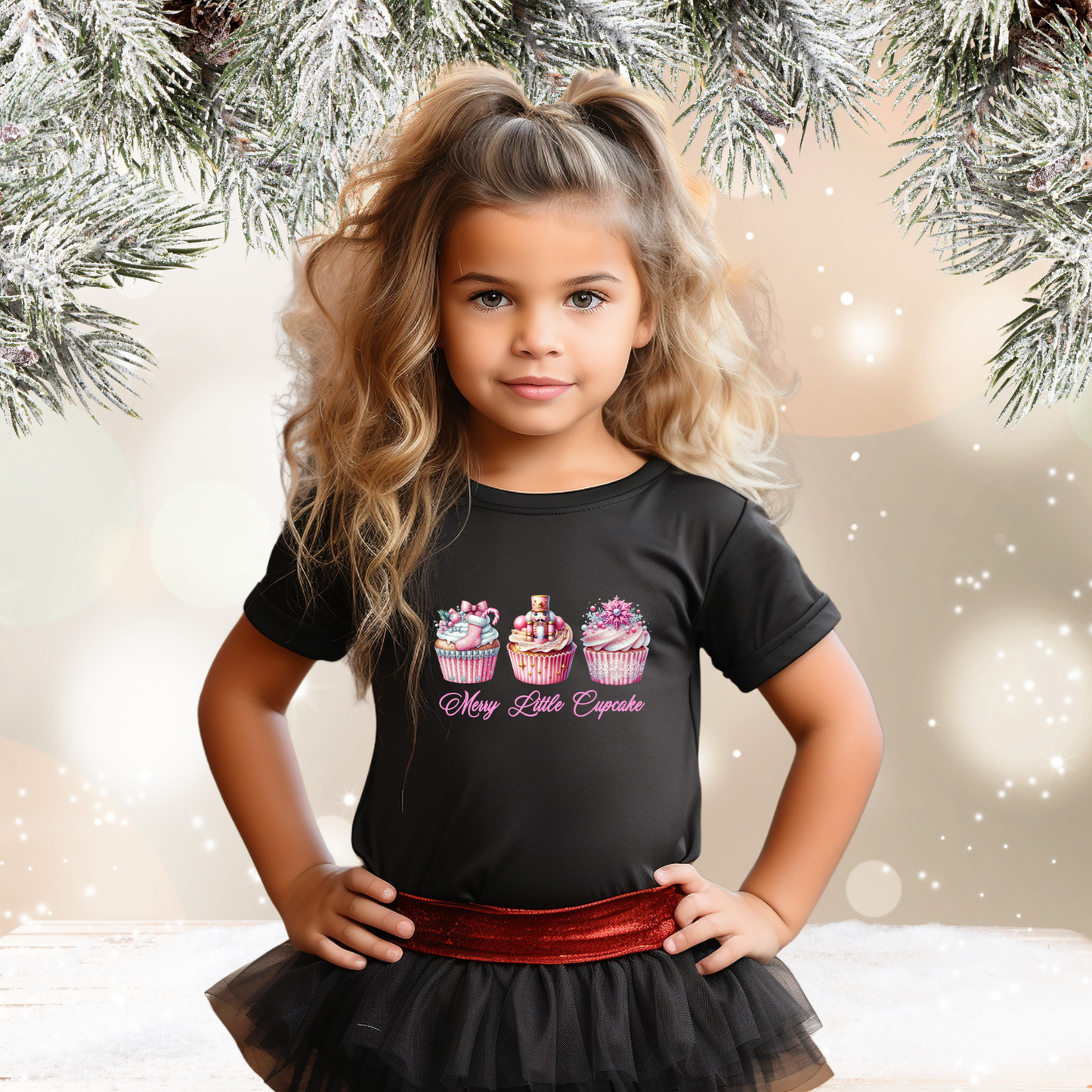 Merry Little Cupcake Kid's T-Shirt
