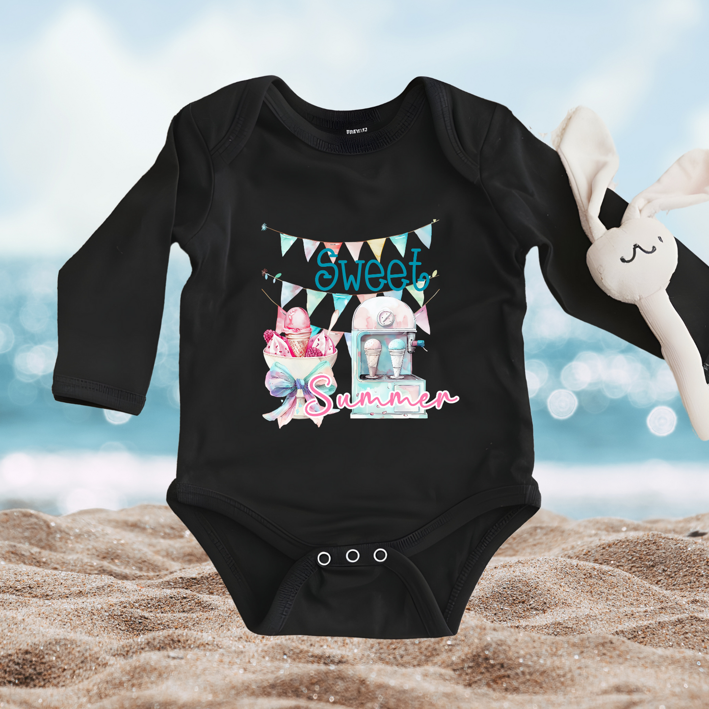 Sweet Summer Infant Long Sleeve Onesie