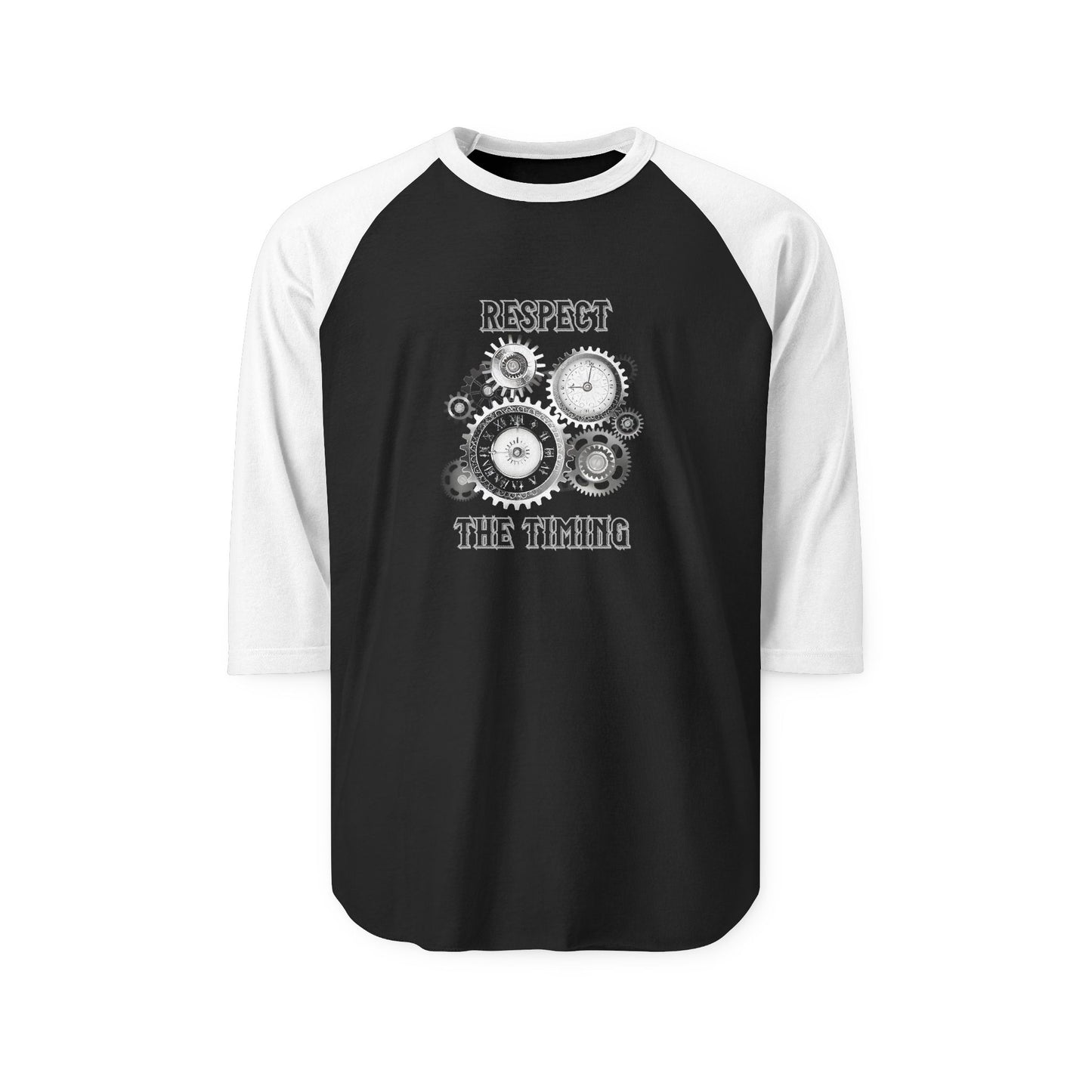 Respect The Timing Baseball Tee