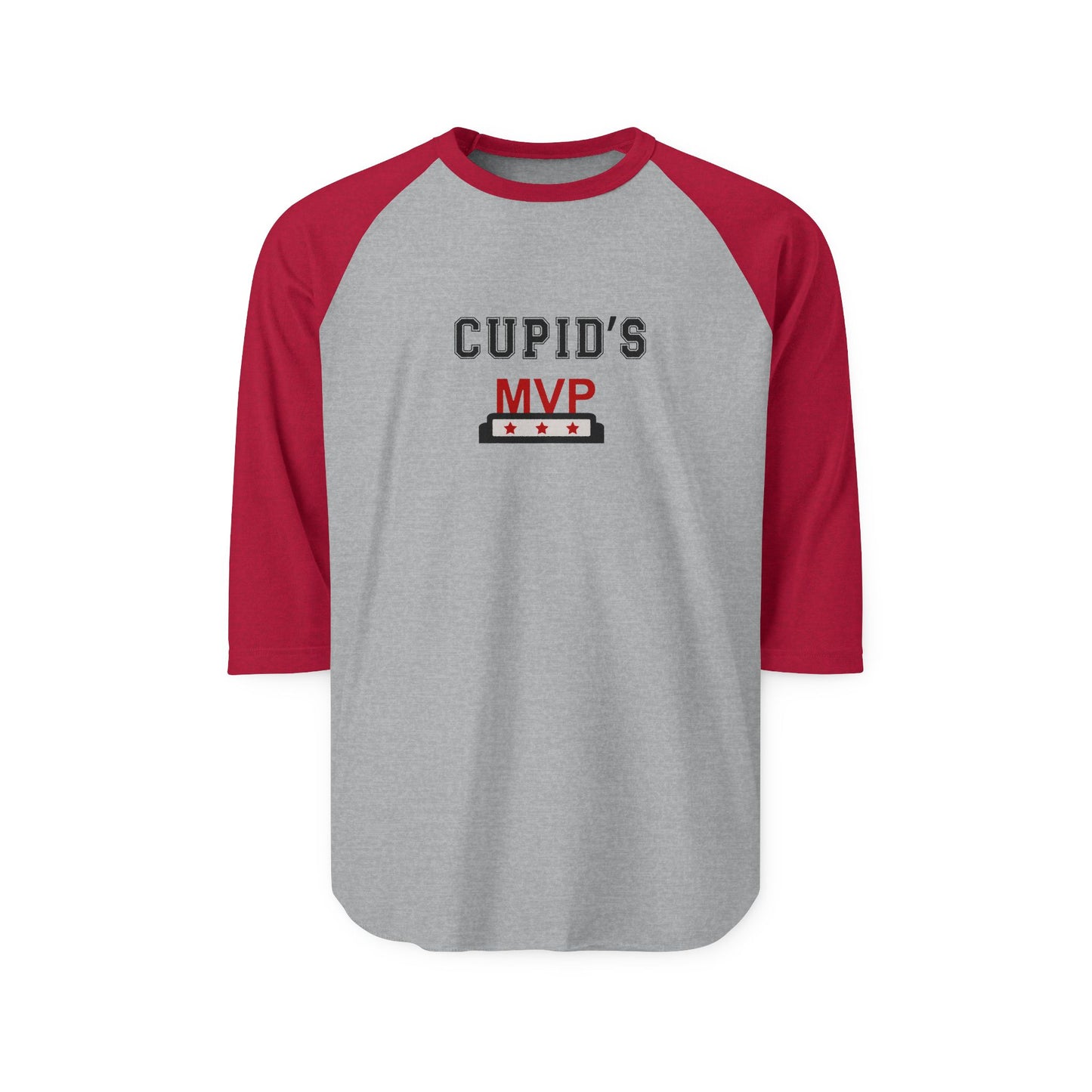 Cupid's MVP Baseball Tee