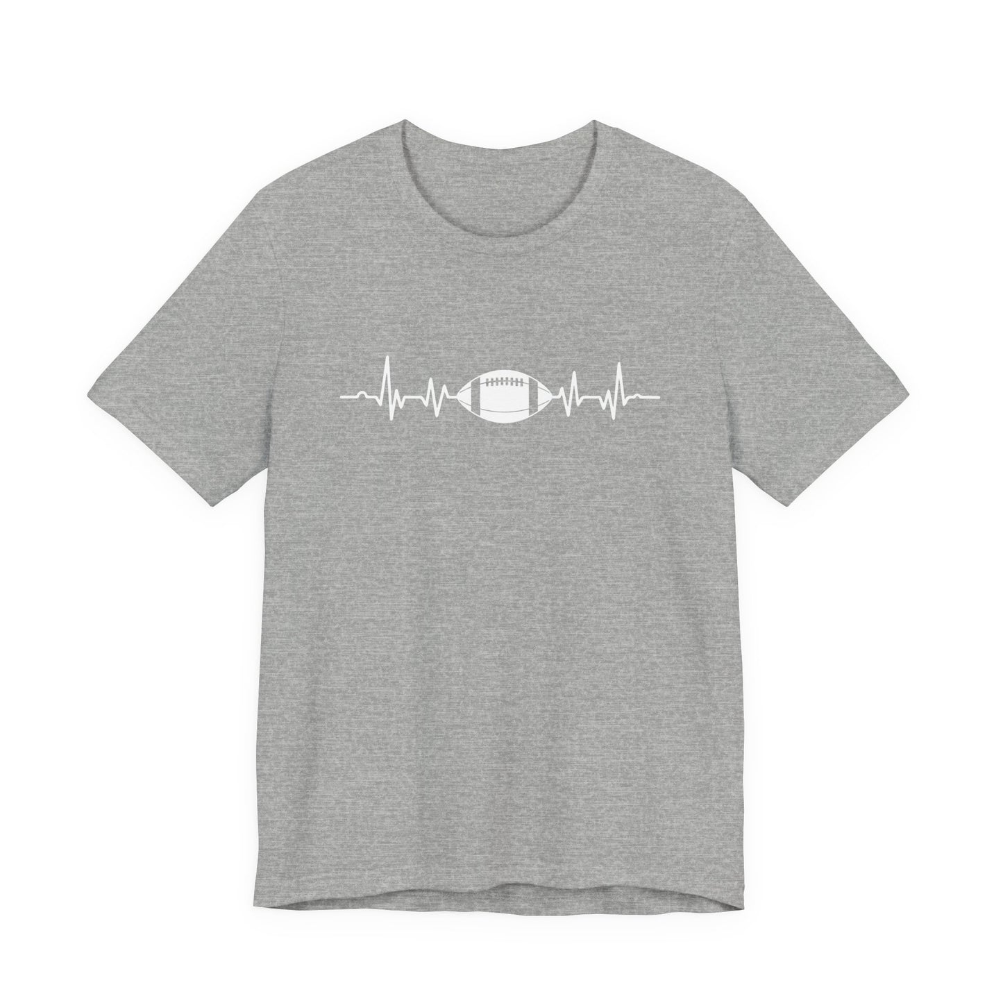 Football Heartbeat T-Shirt
