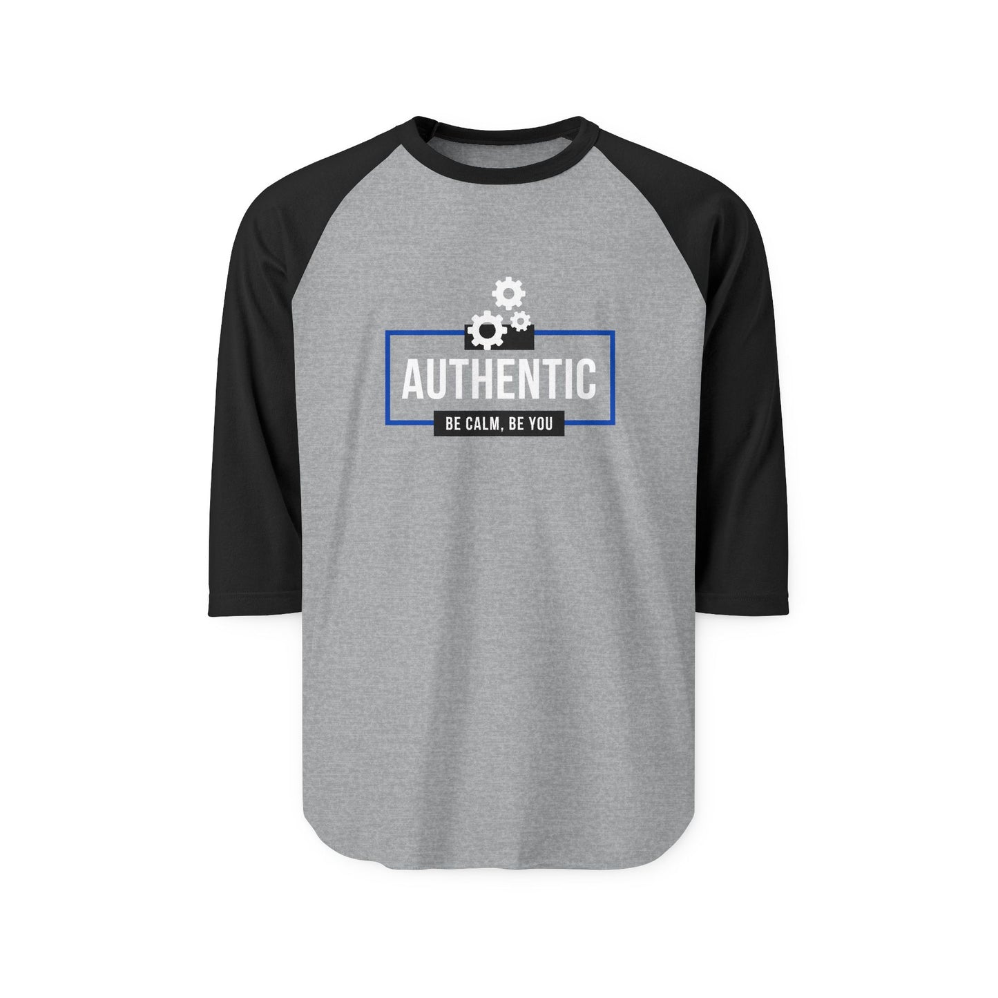 Authentic Be Calm, Be You Baseball Tee