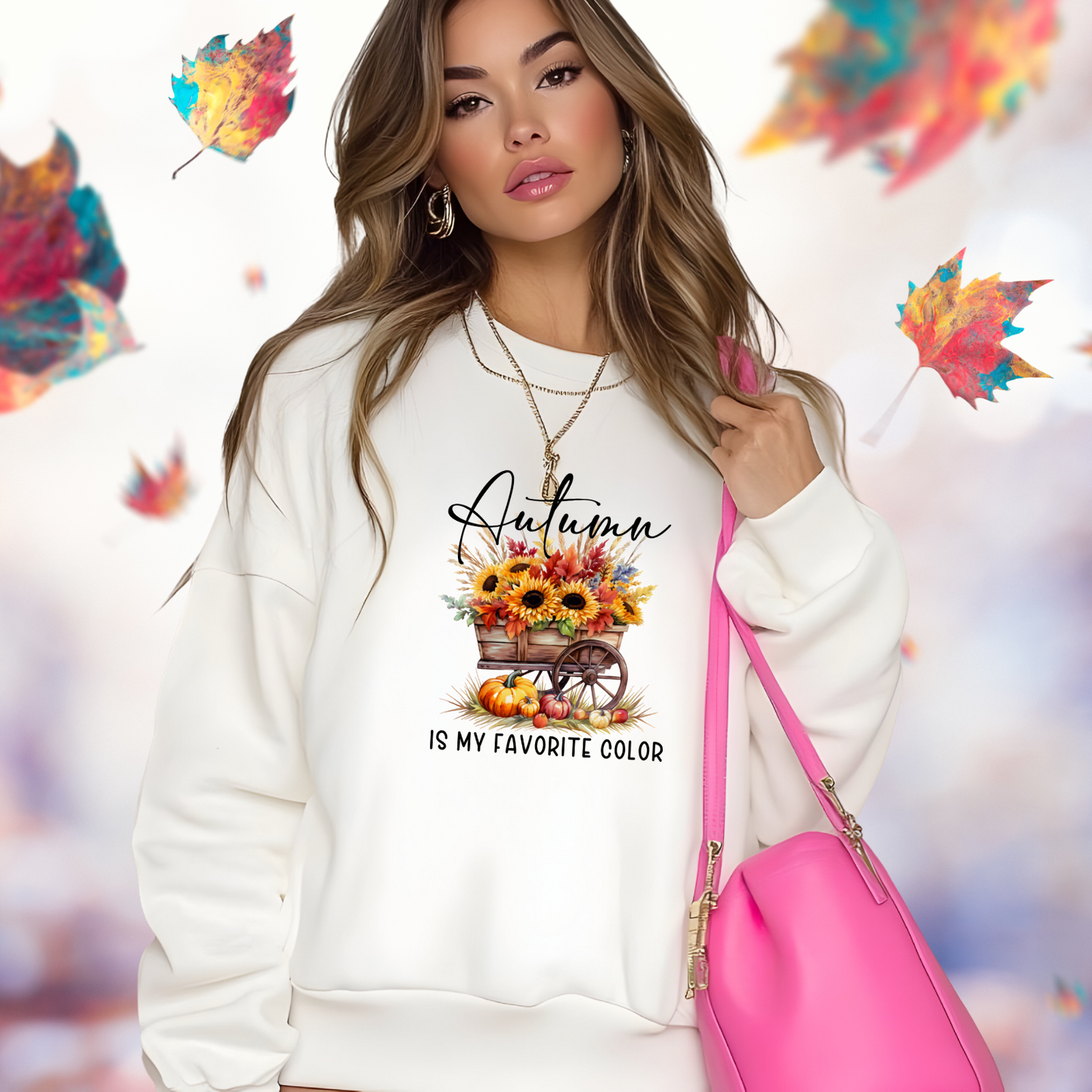 Autumn Is My Favorite Color Crewneck Sweatshirt
