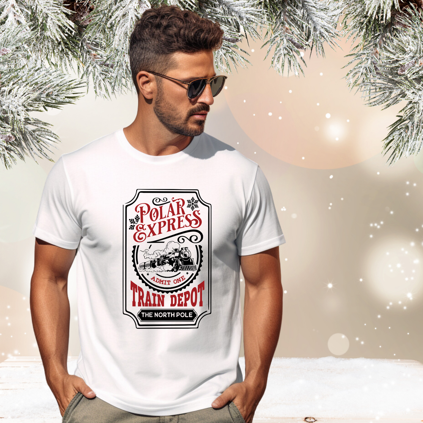 Polar Express Train Depot T‑Shirt