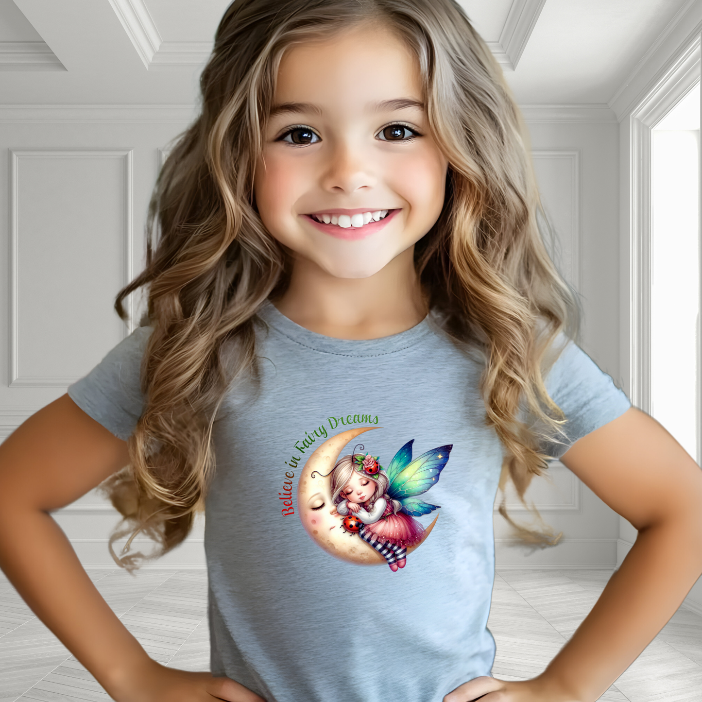 Believe In Fairy Dreams Kid’s T-Shirt