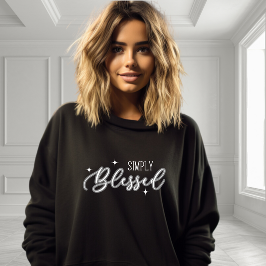 Simply Blessed Crewneck Sweatshirt