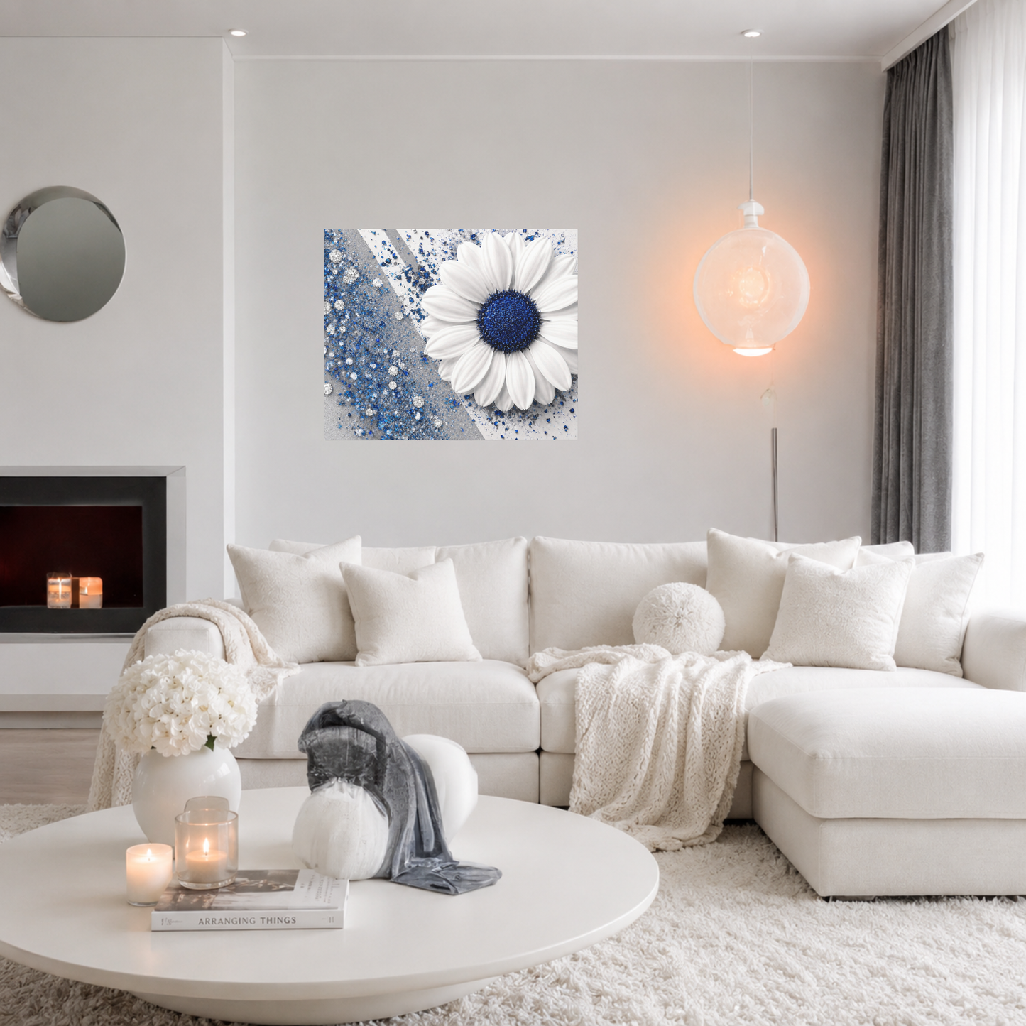 Blue Serenity Canvas Wall Art