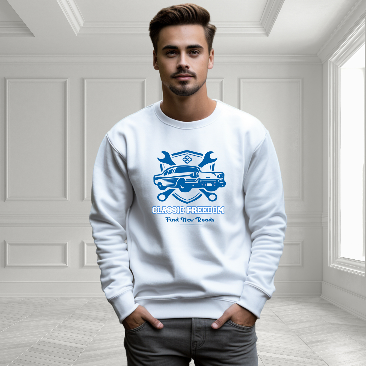 Classic Freedom Crewneck Sweatshirt