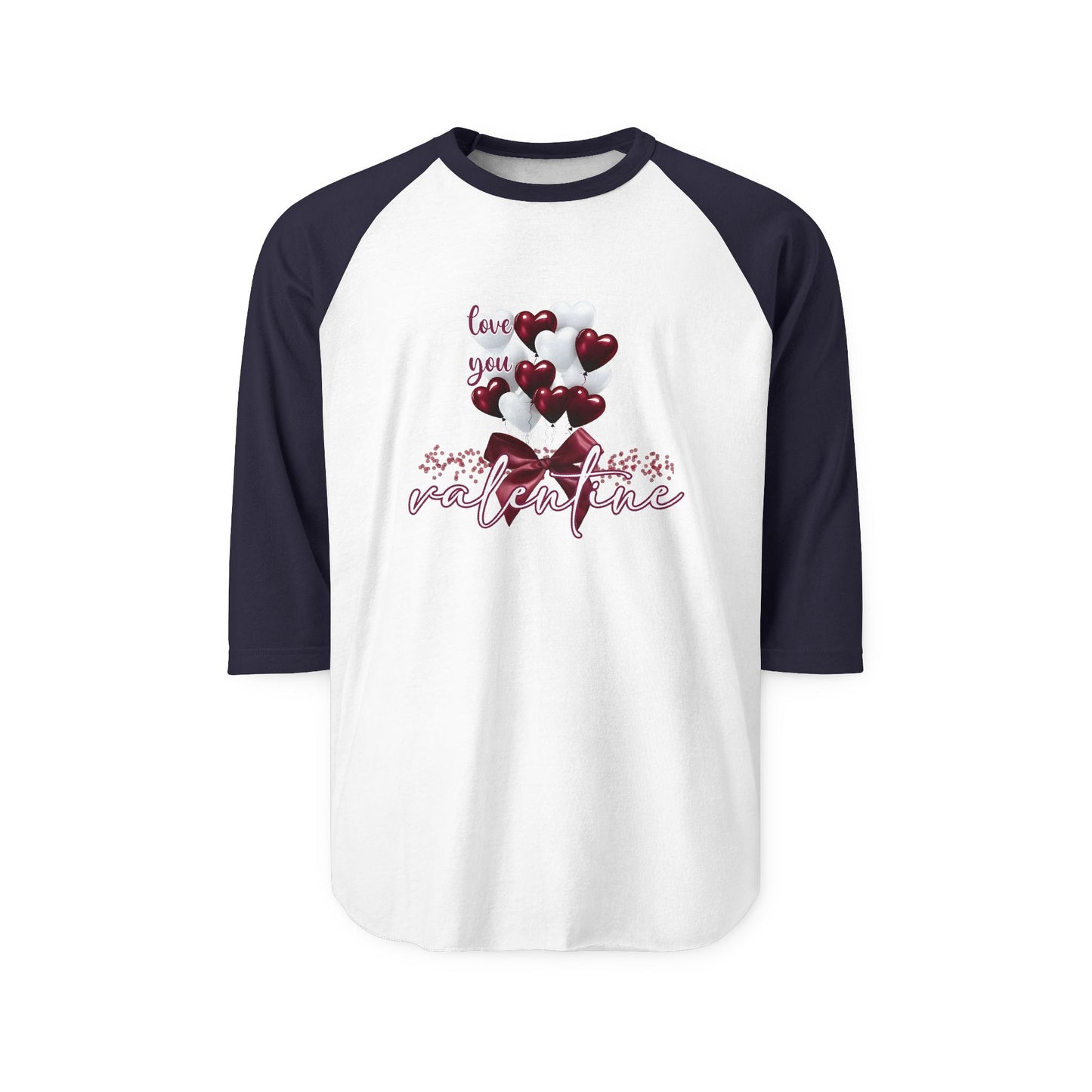 Love You Valentine Baseball Tee