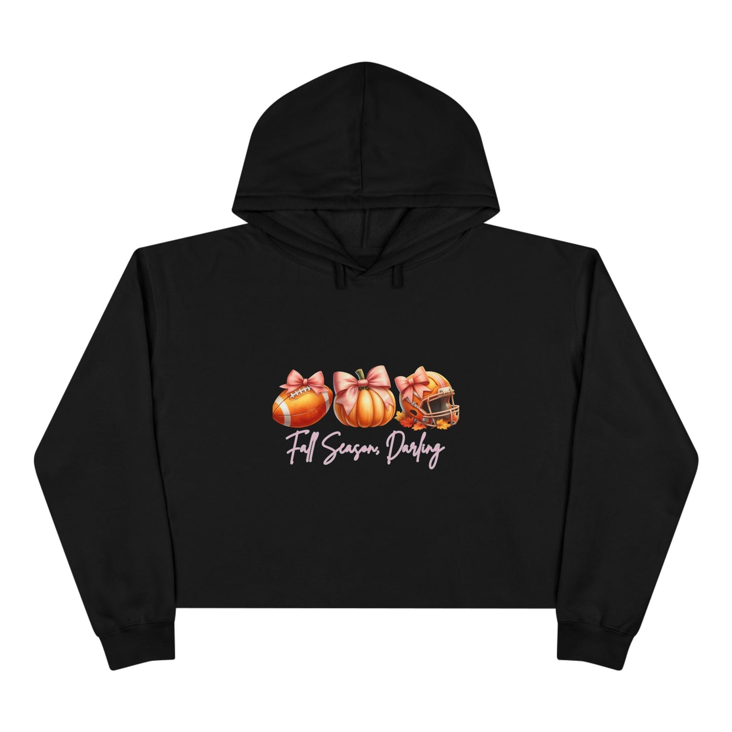 Fall Season Darling Crop Hoodie