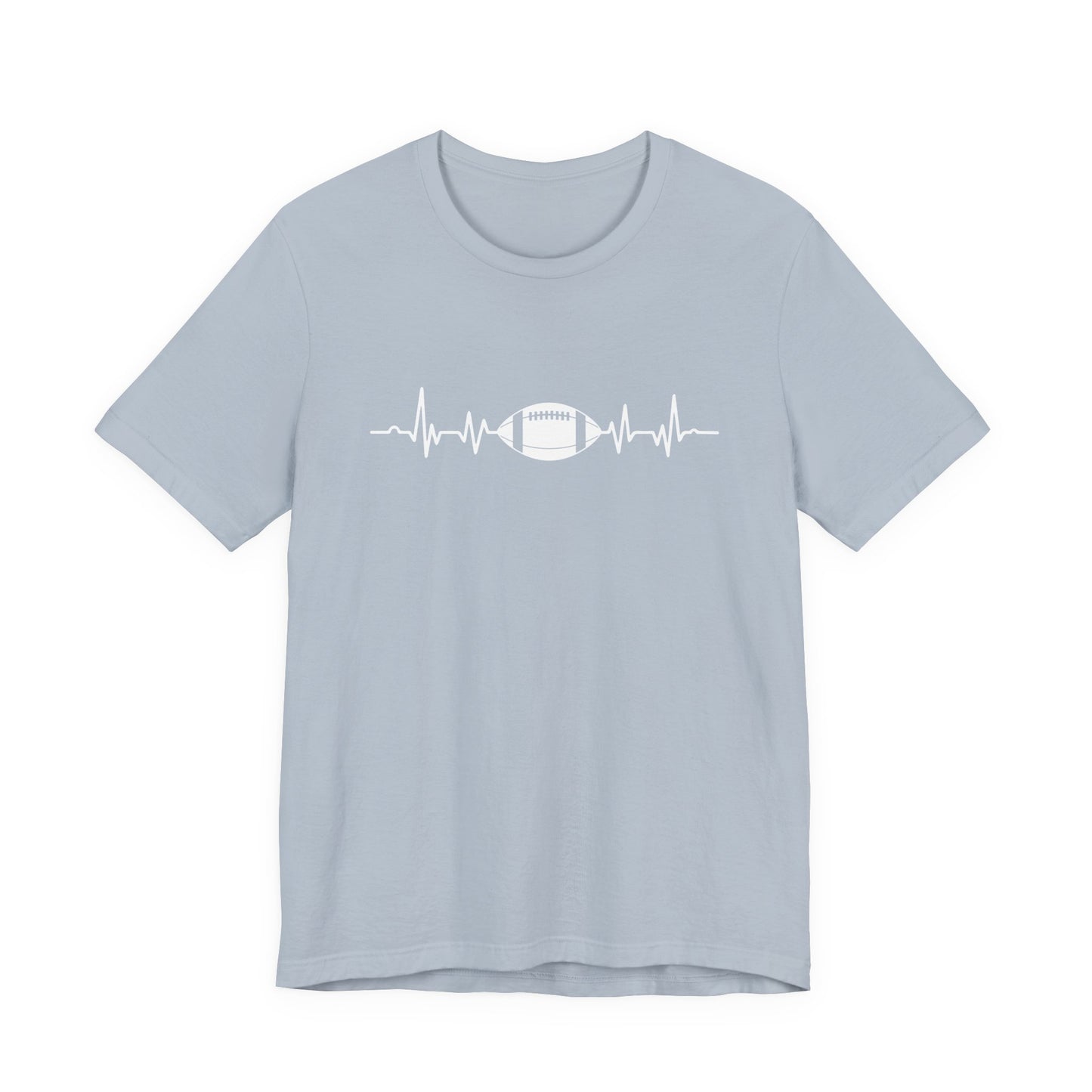 Football Heartbeat T-Shirt