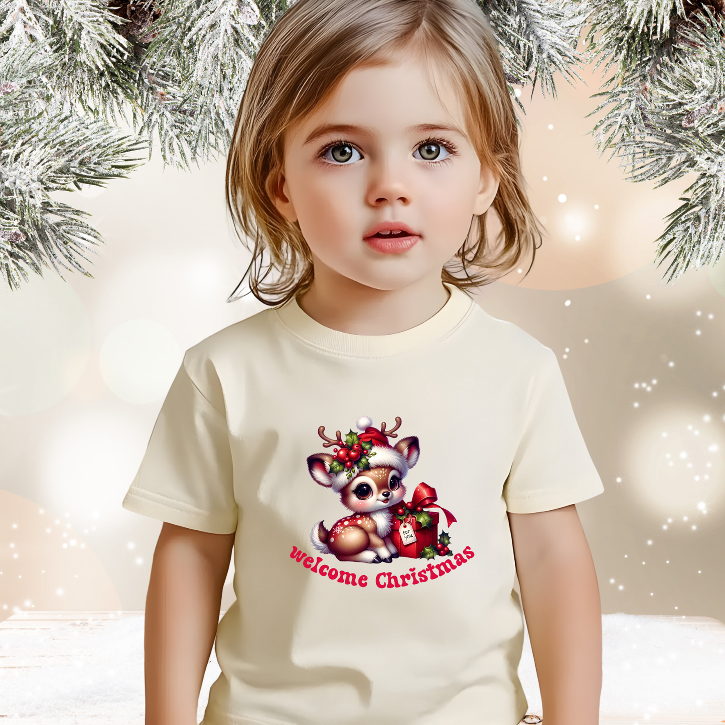 Welcome Christmas Kids T-Shirt