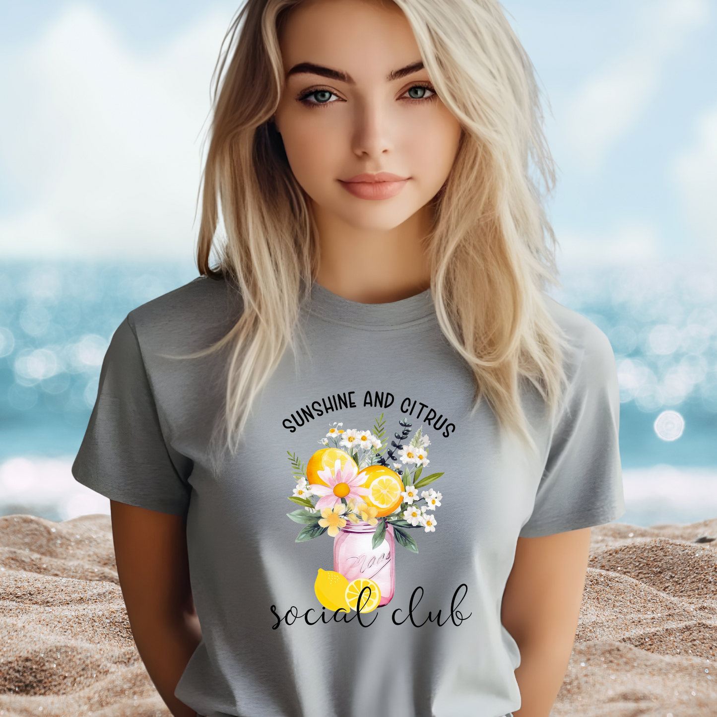 Sunshine And Citrus Social Club T-Shirt