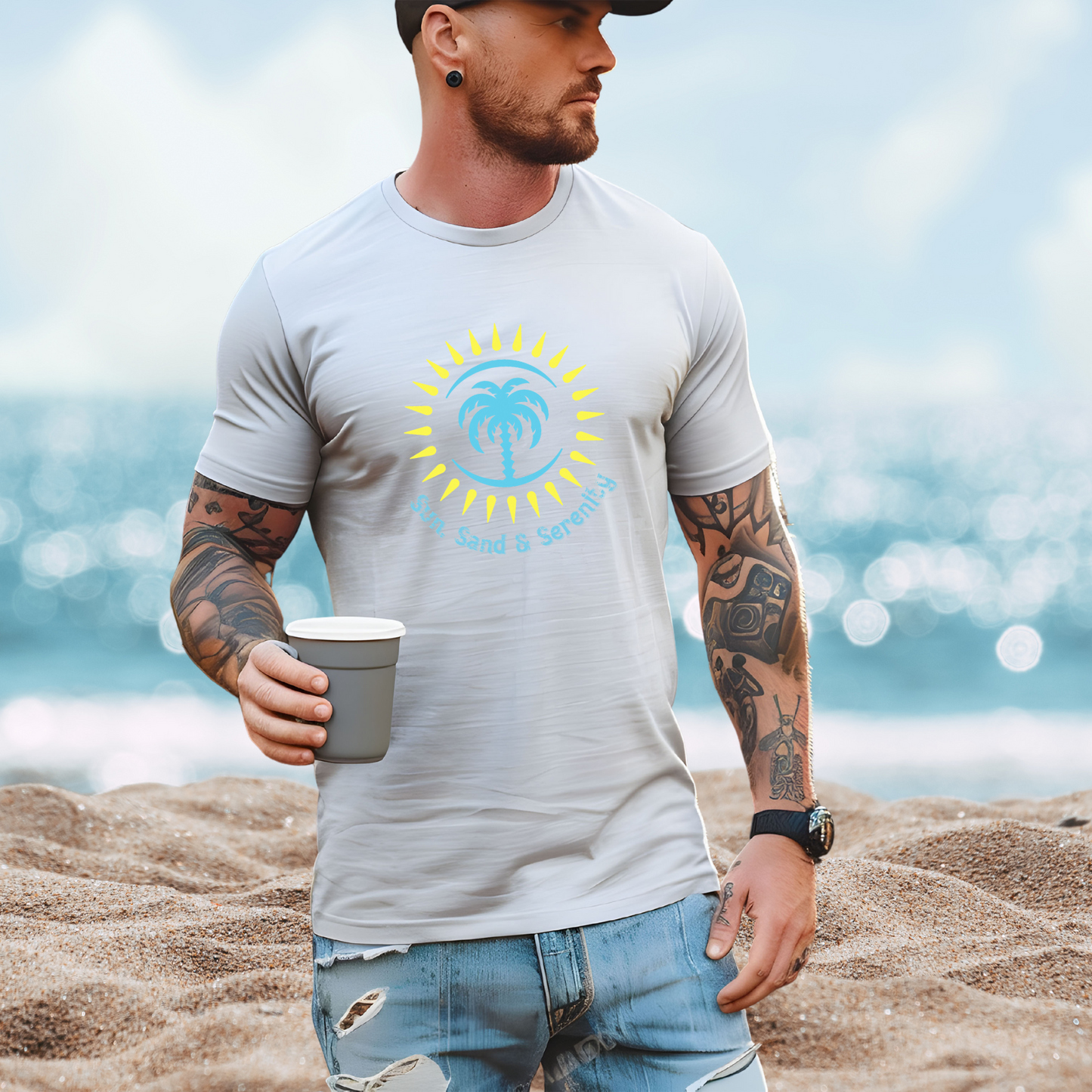 Sun Sand And Serenity T-Shirt