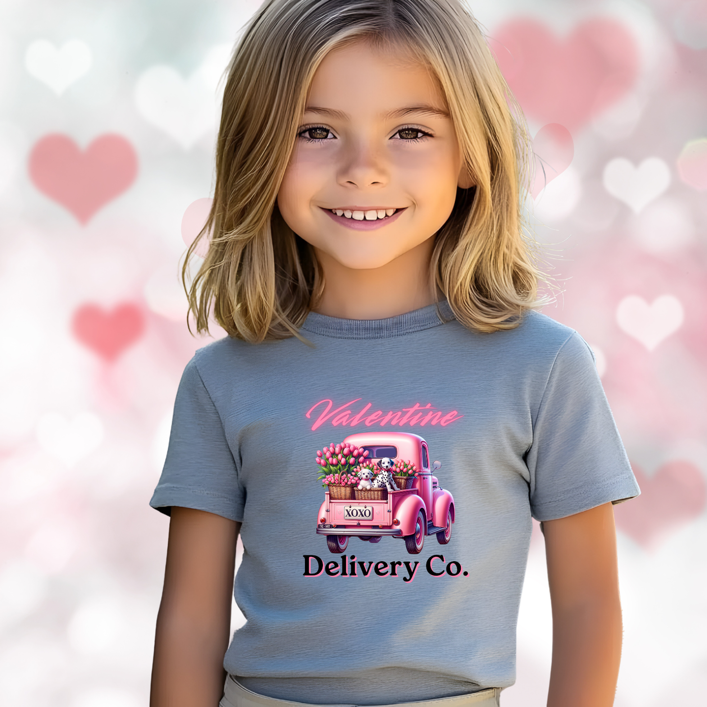 Valentine Delivery Co. Kid's T-Shirt