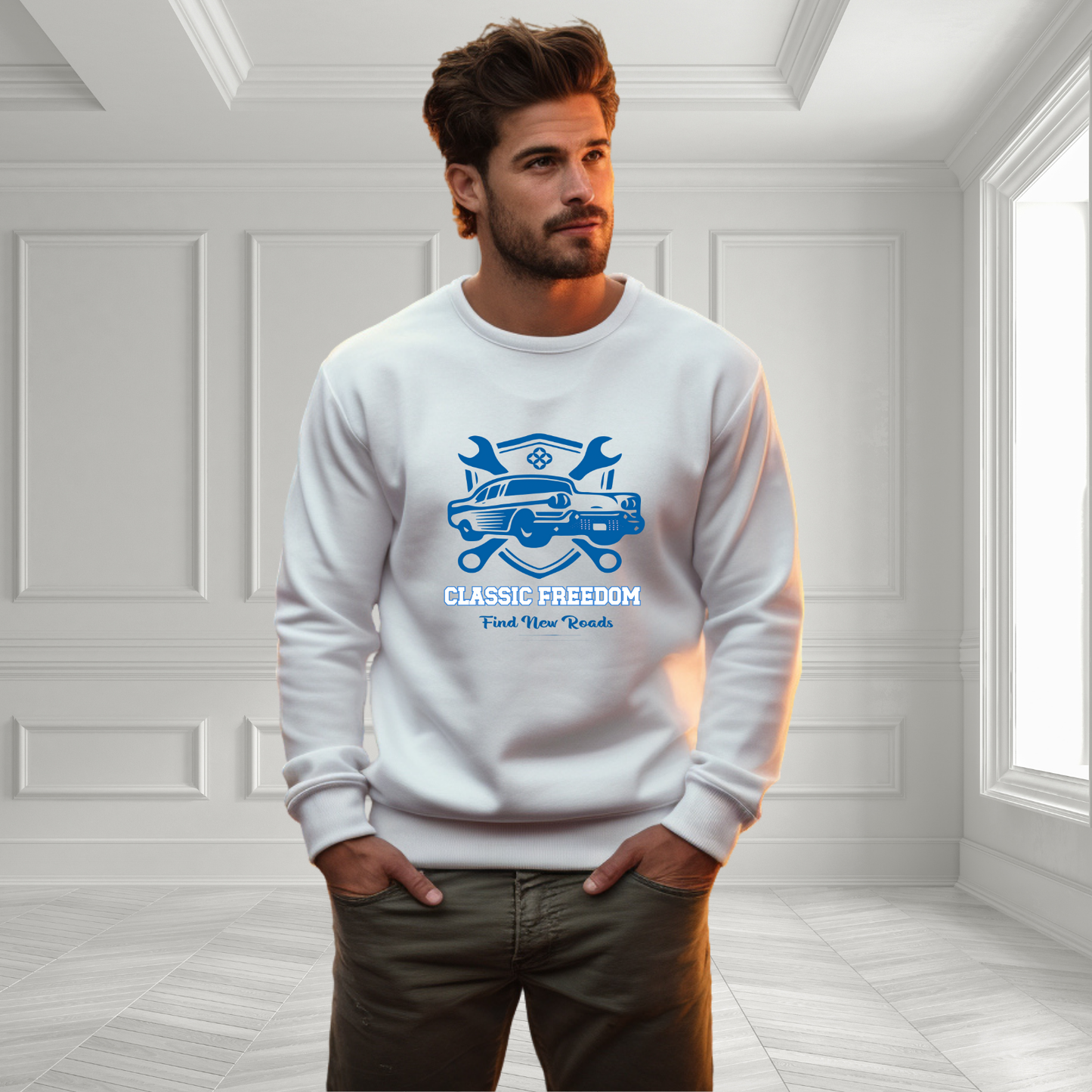 Classic Freedom Crewneck Sweatshirt