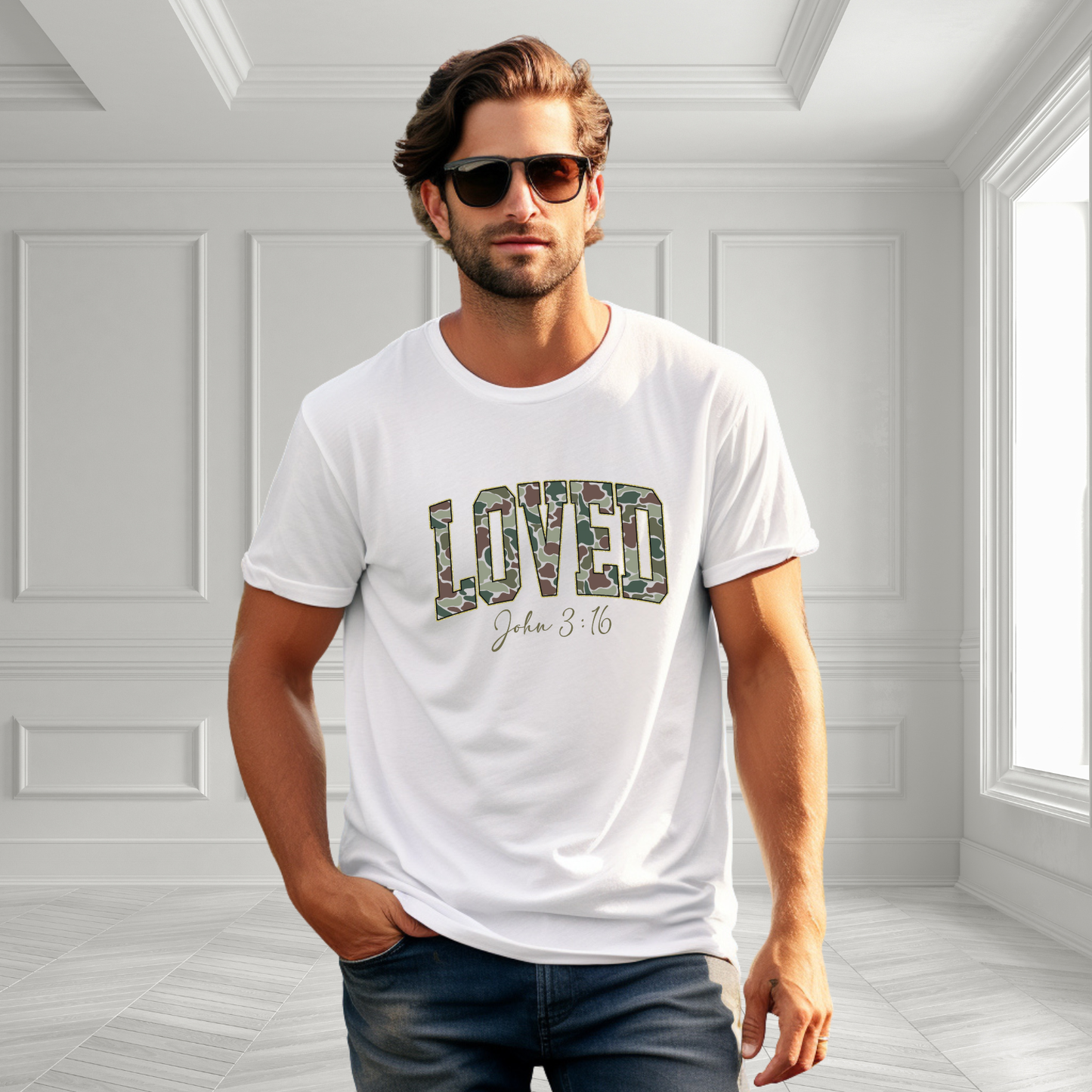 Loved John 3:16 T-Shirt