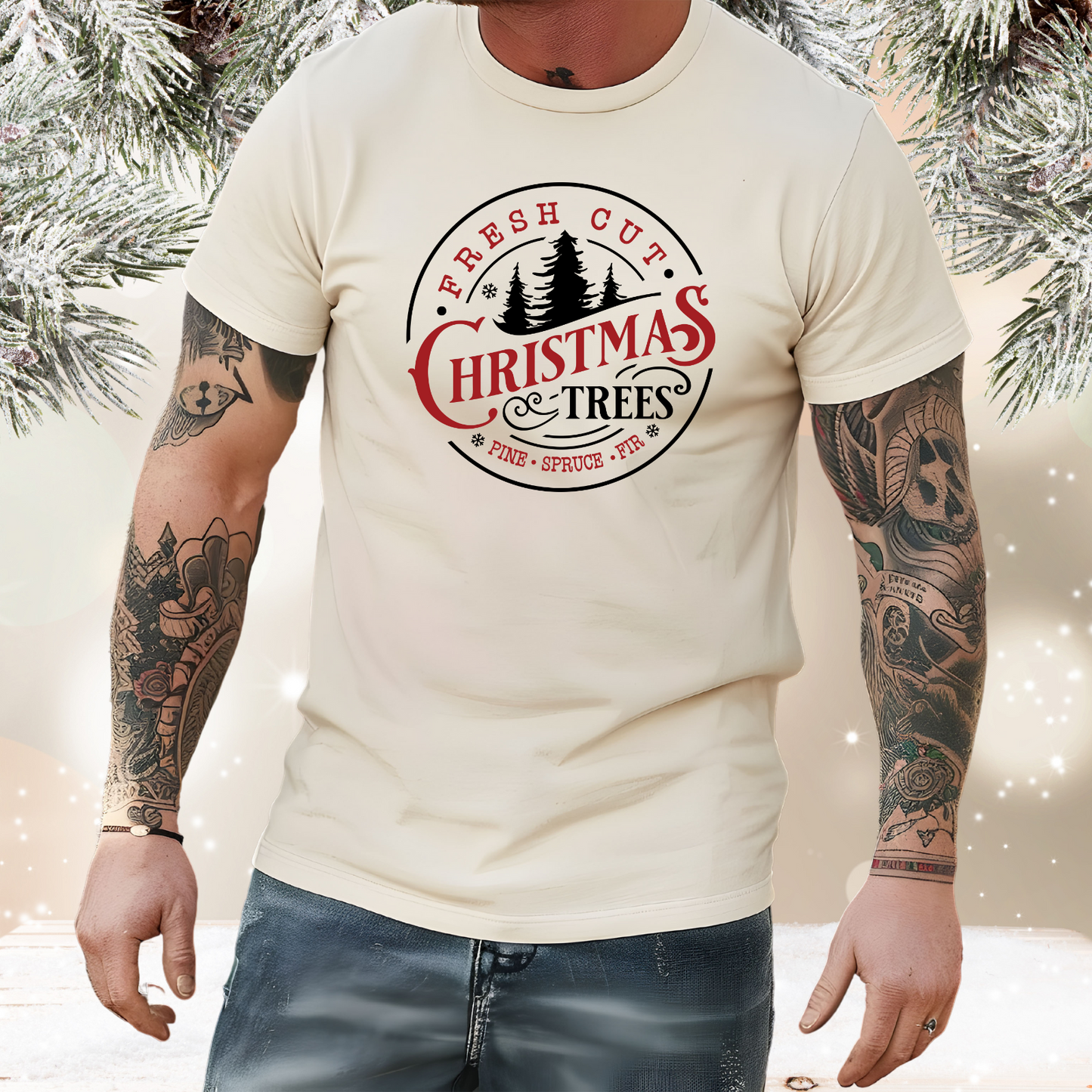 Fresh Cut Christmas Trees T-Shirt