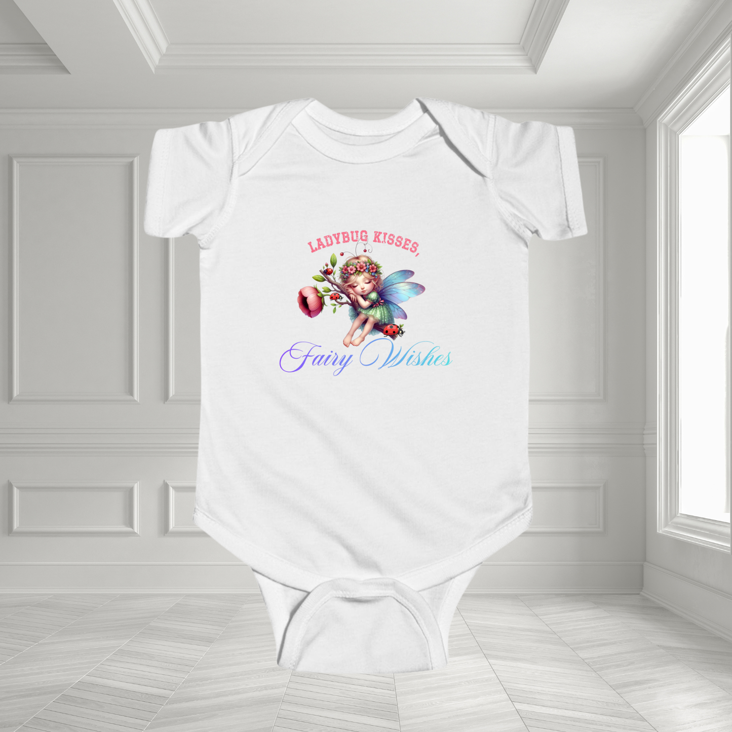 Fairy Wishes Infant Short Sleeve Onesie