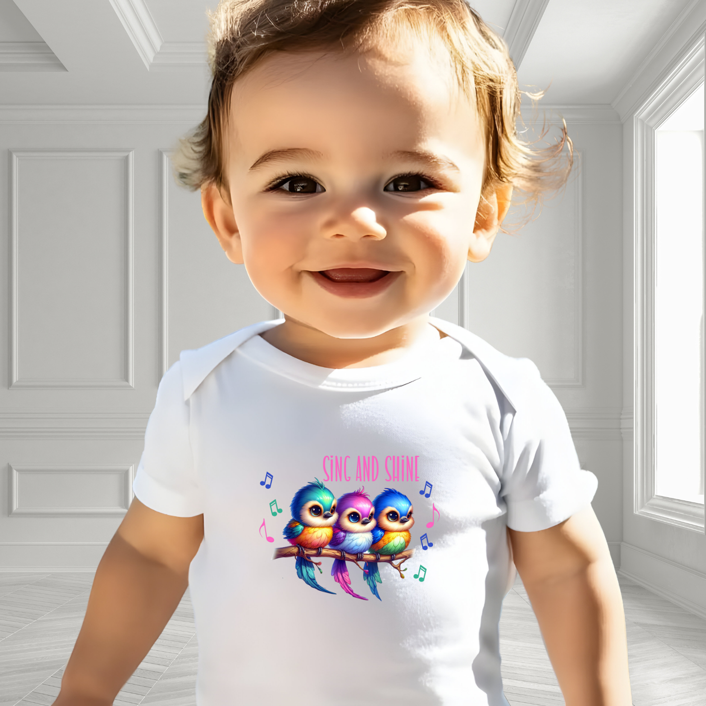 Sing & Shine Infant Short Sleeve Onesie