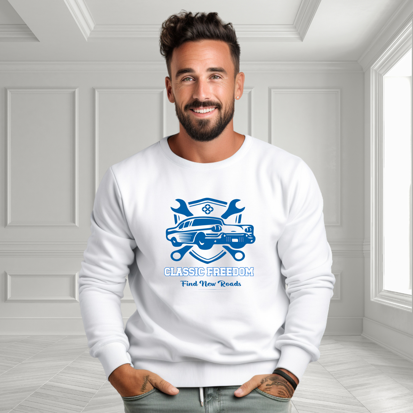 Classic Freedom Crewneck Sweatshirt