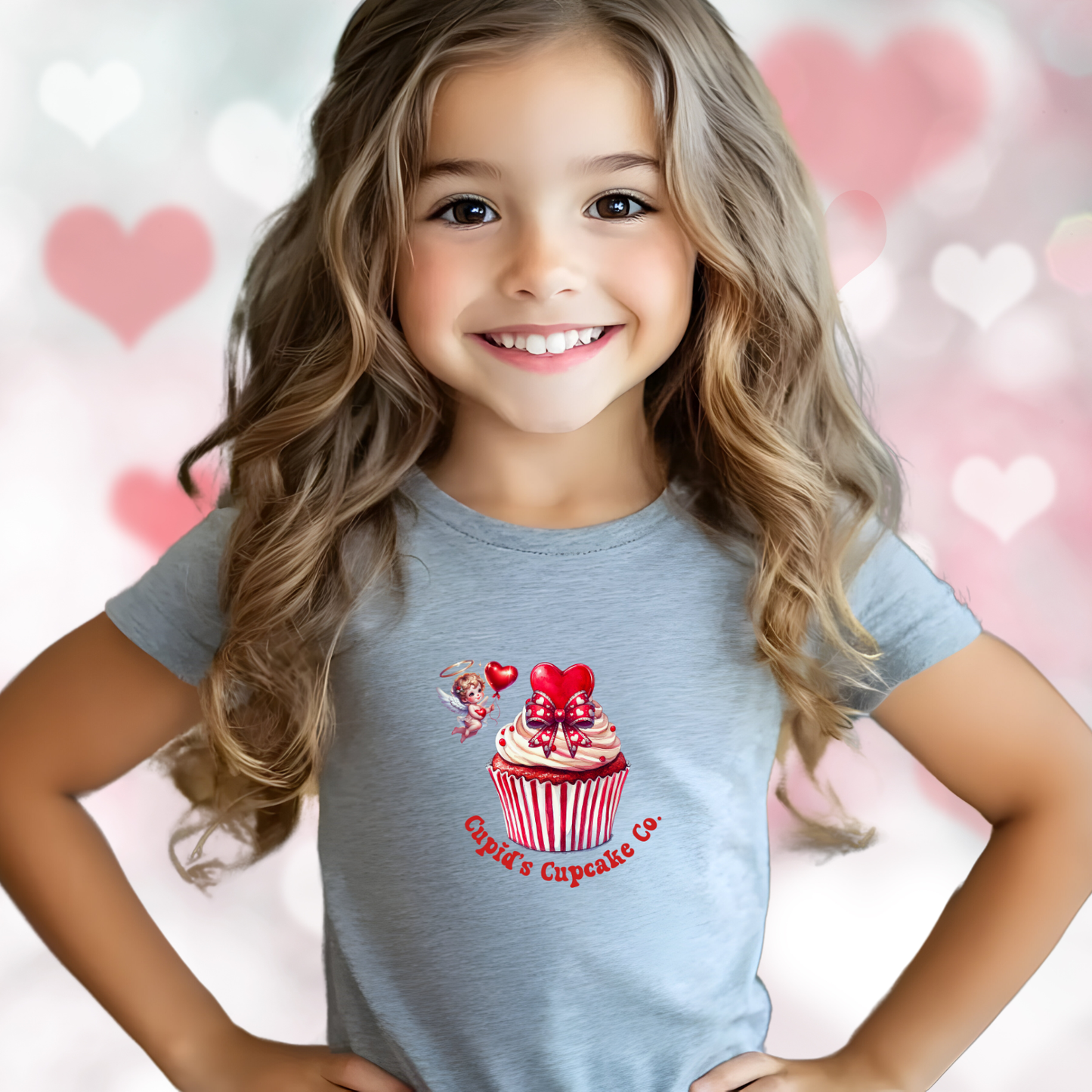 Cupid’s Cupcake Co. Kid's T-Shirt