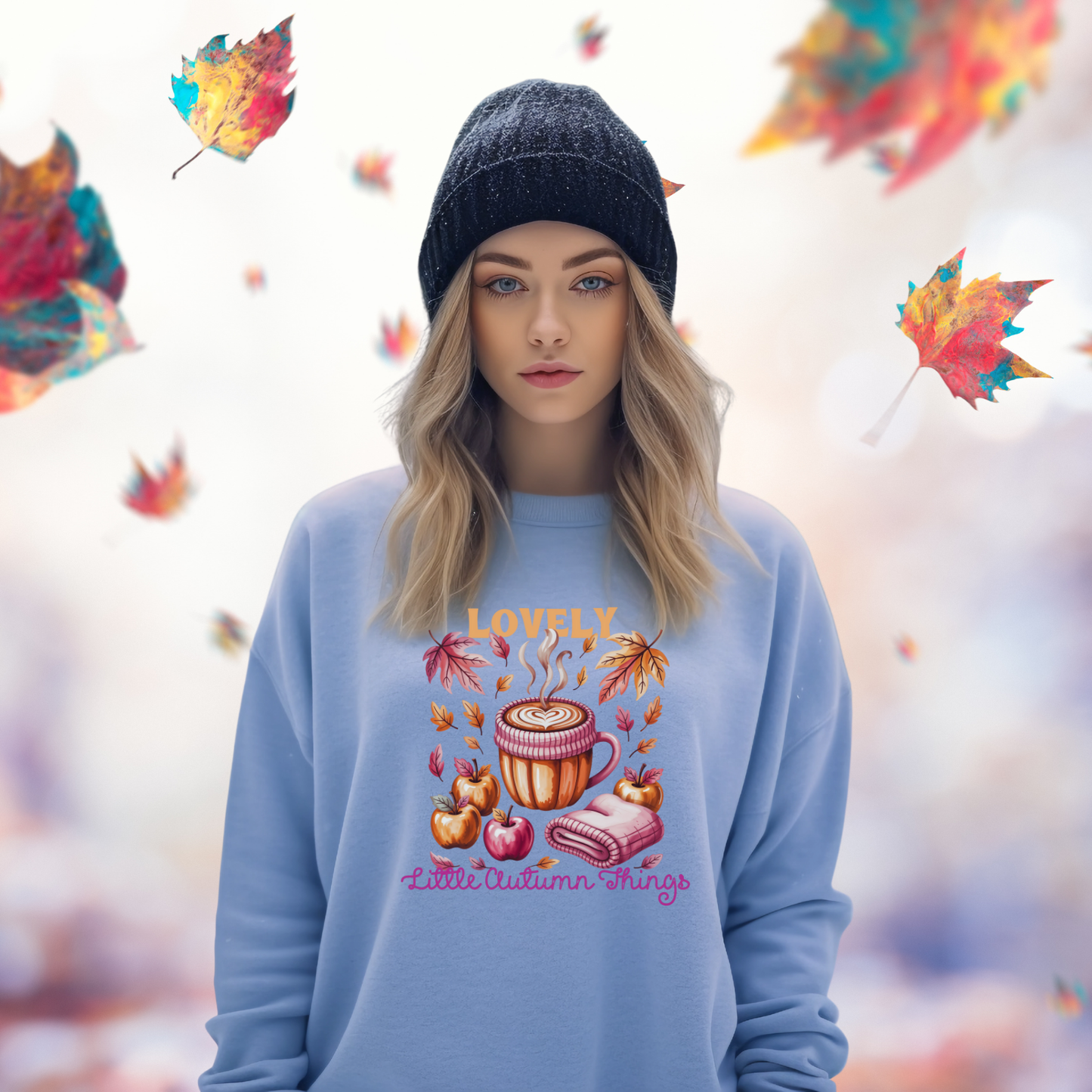 Lovely Little Autumn Things Crewneck Sweatshirt