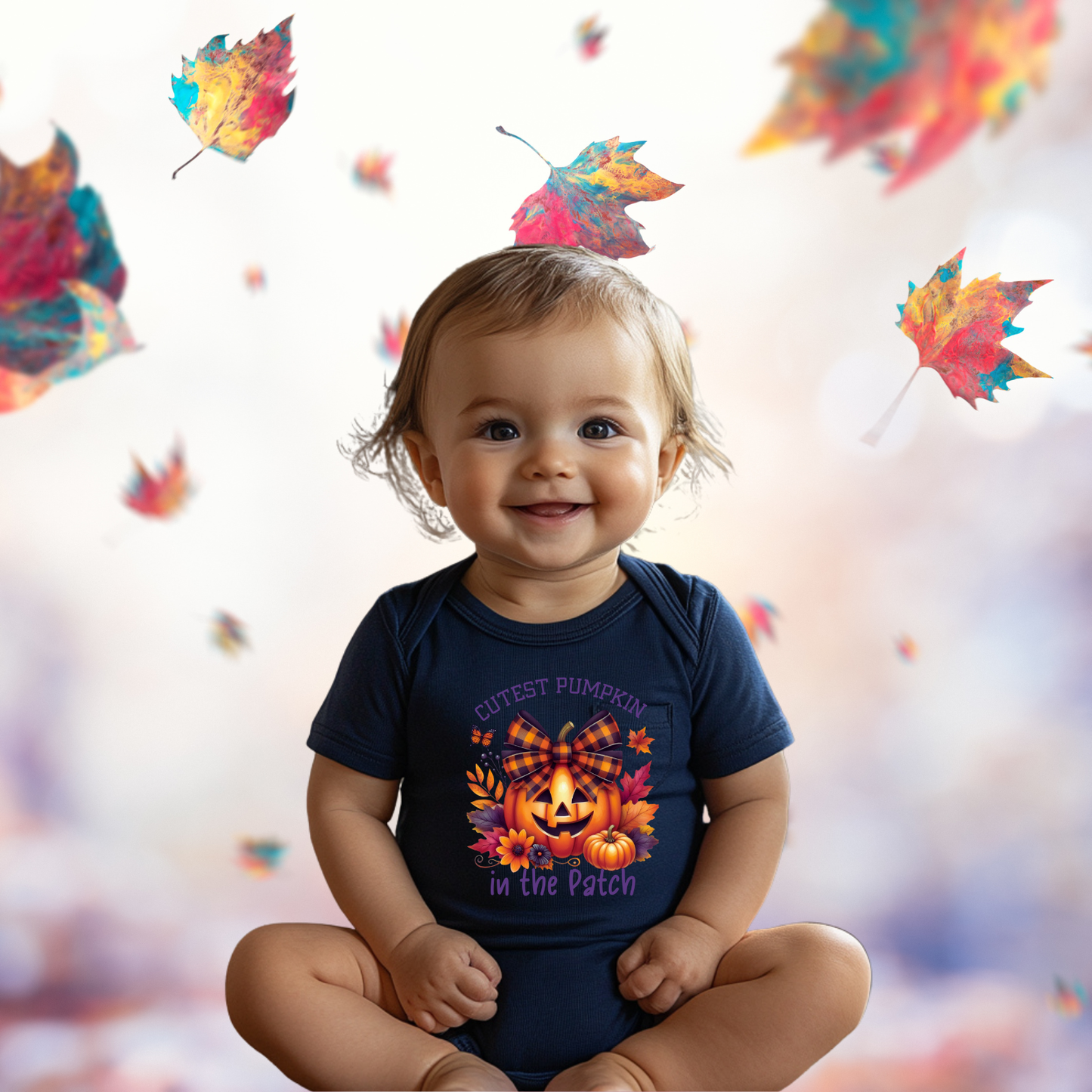 Cutest Pumpkin In The Patch Infant Short Sleeve Onesie