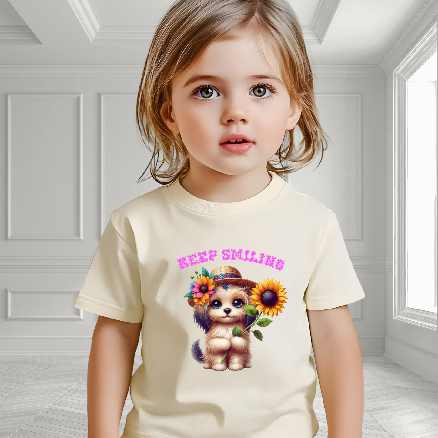 Keep Smiling Kid's T-Shirt