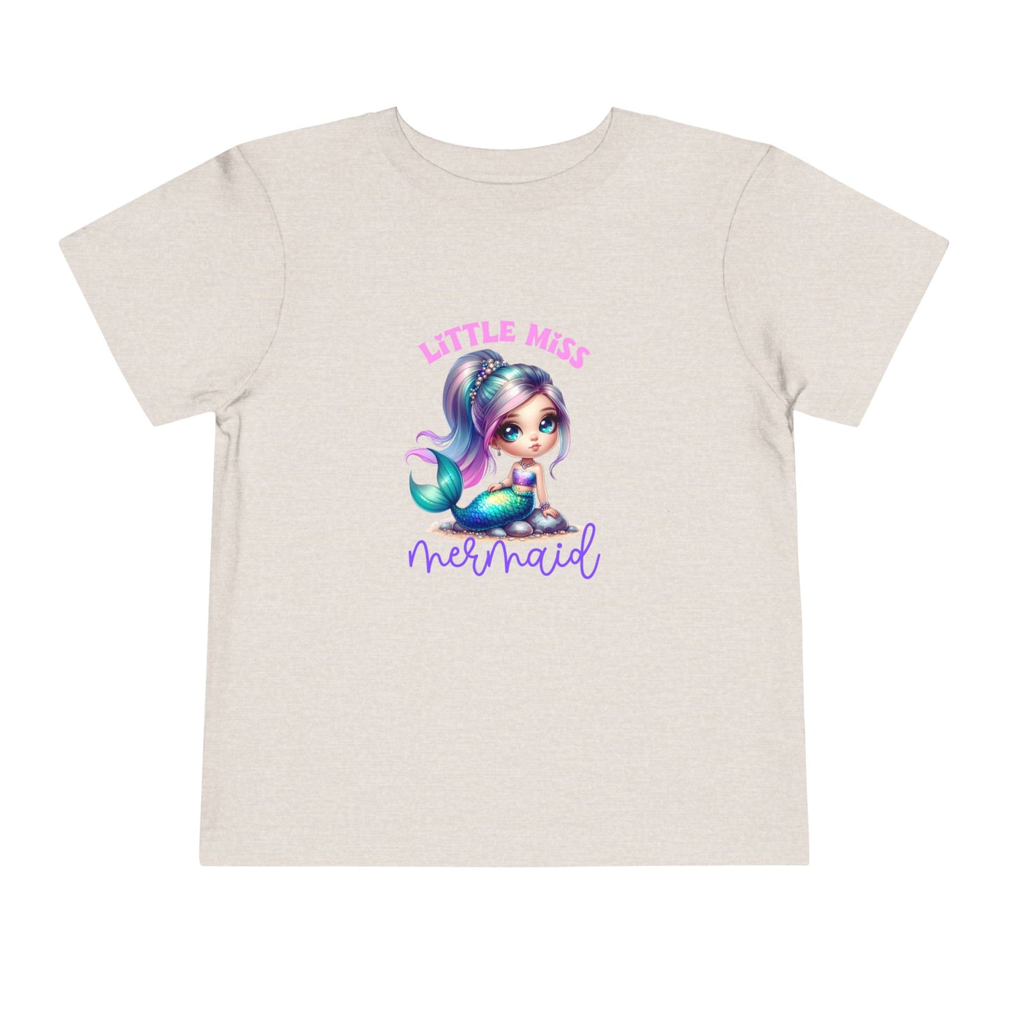 Little Miss Mermaid Toddler T-Shirt