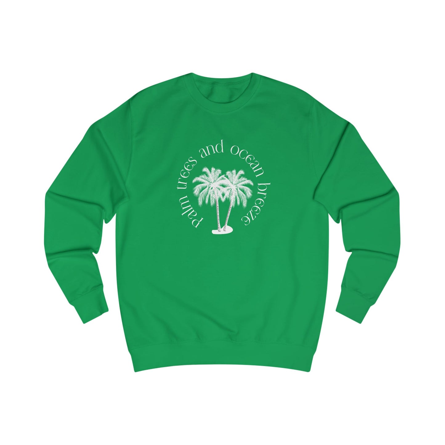 Palm Trees And Ocean Breeze Crewneck Sweatshirt