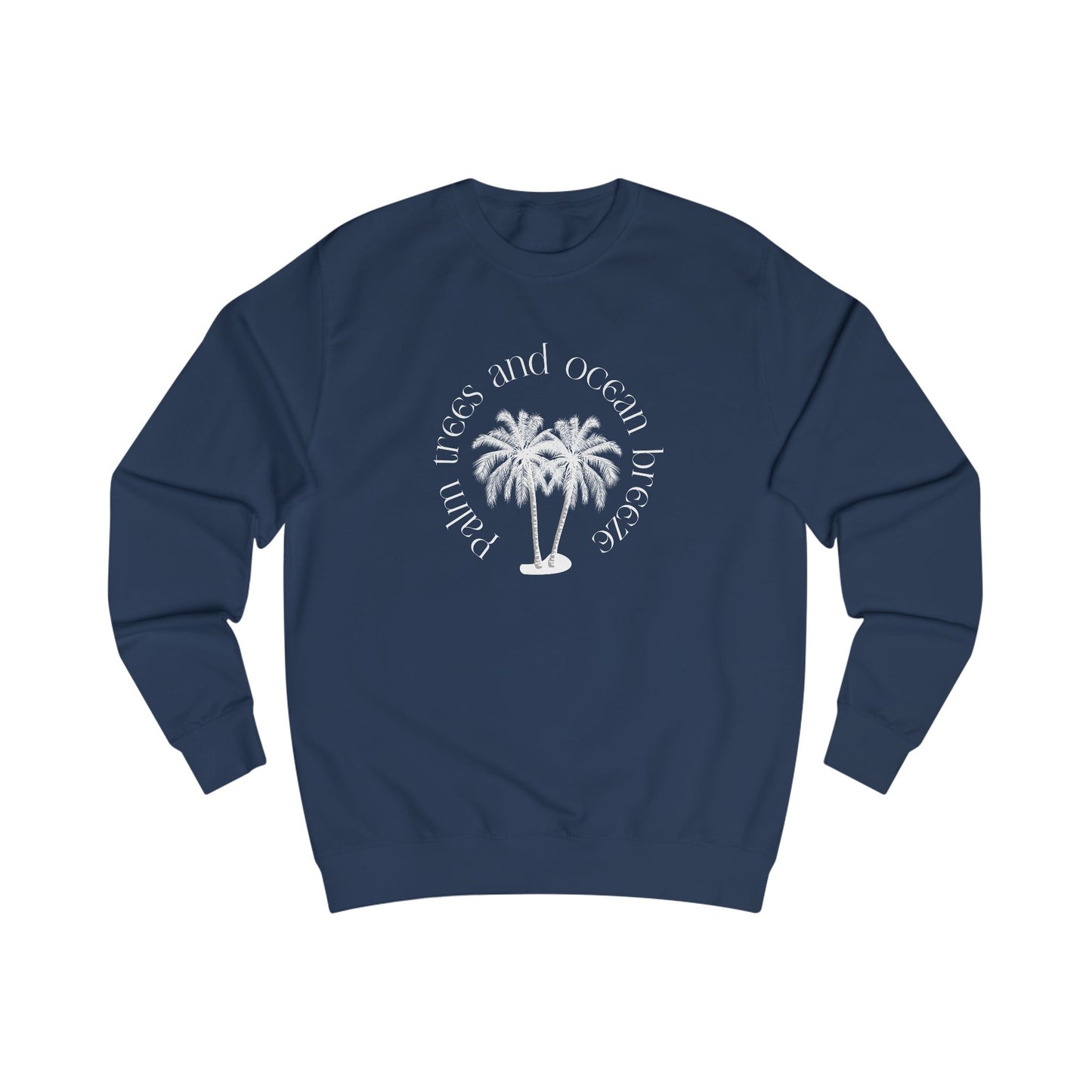 Palm Trees And Ocean Breeze Crewneck Sweatshirt