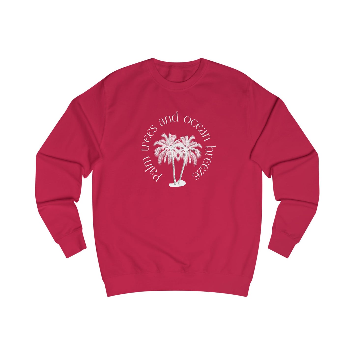 Palm Trees And Ocean Breeze Crewneck Sweatshirt