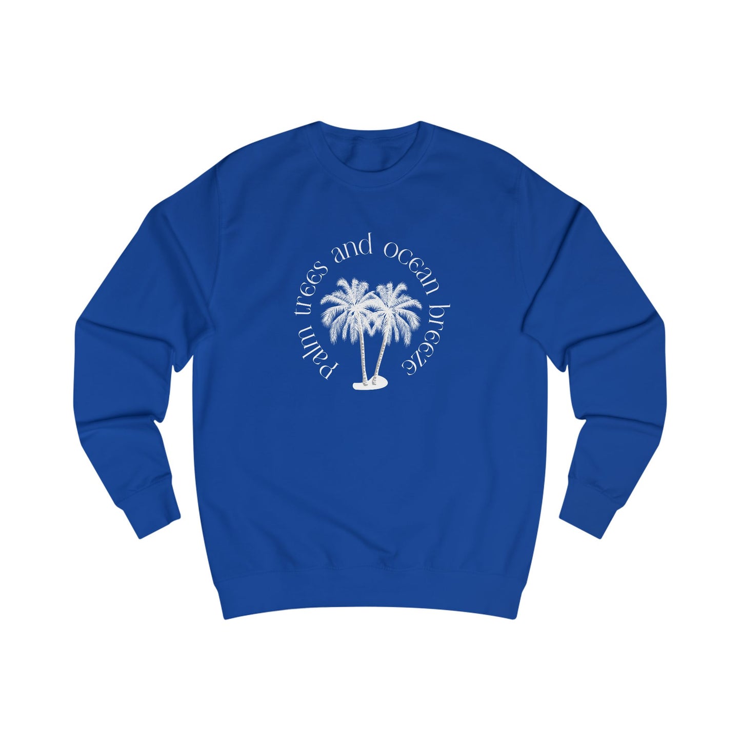 Palm Trees And Ocean Breeze Crewneck Sweatshirt