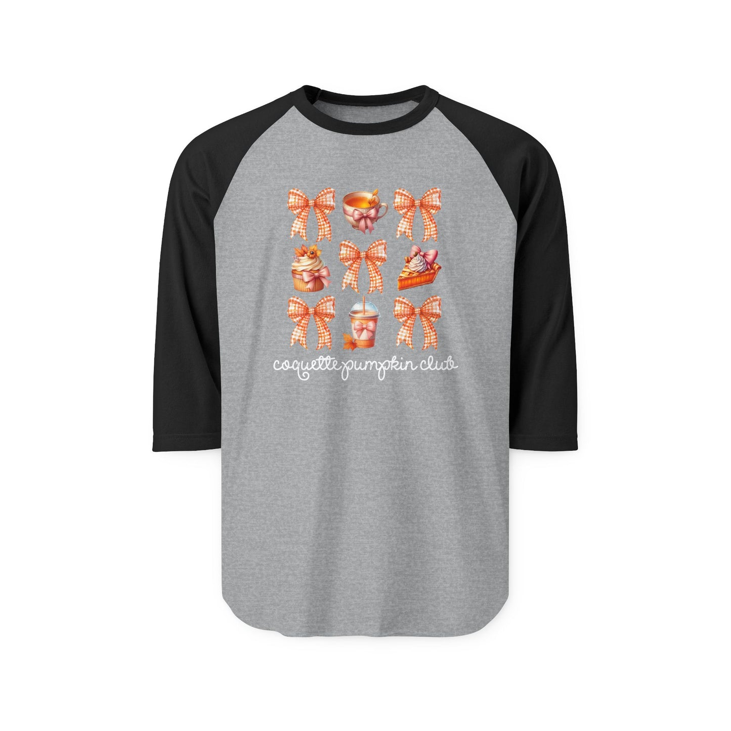 Coquette Pumpkin Club Baseball Tee