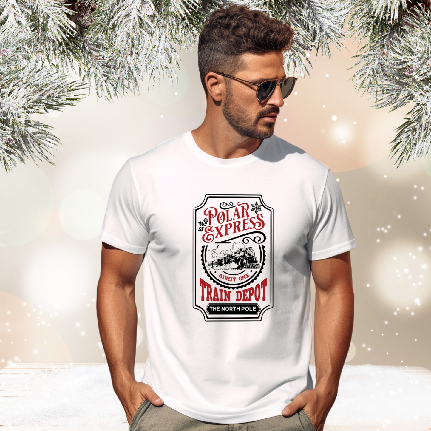 Polar Express Train Depot T‑Shirt