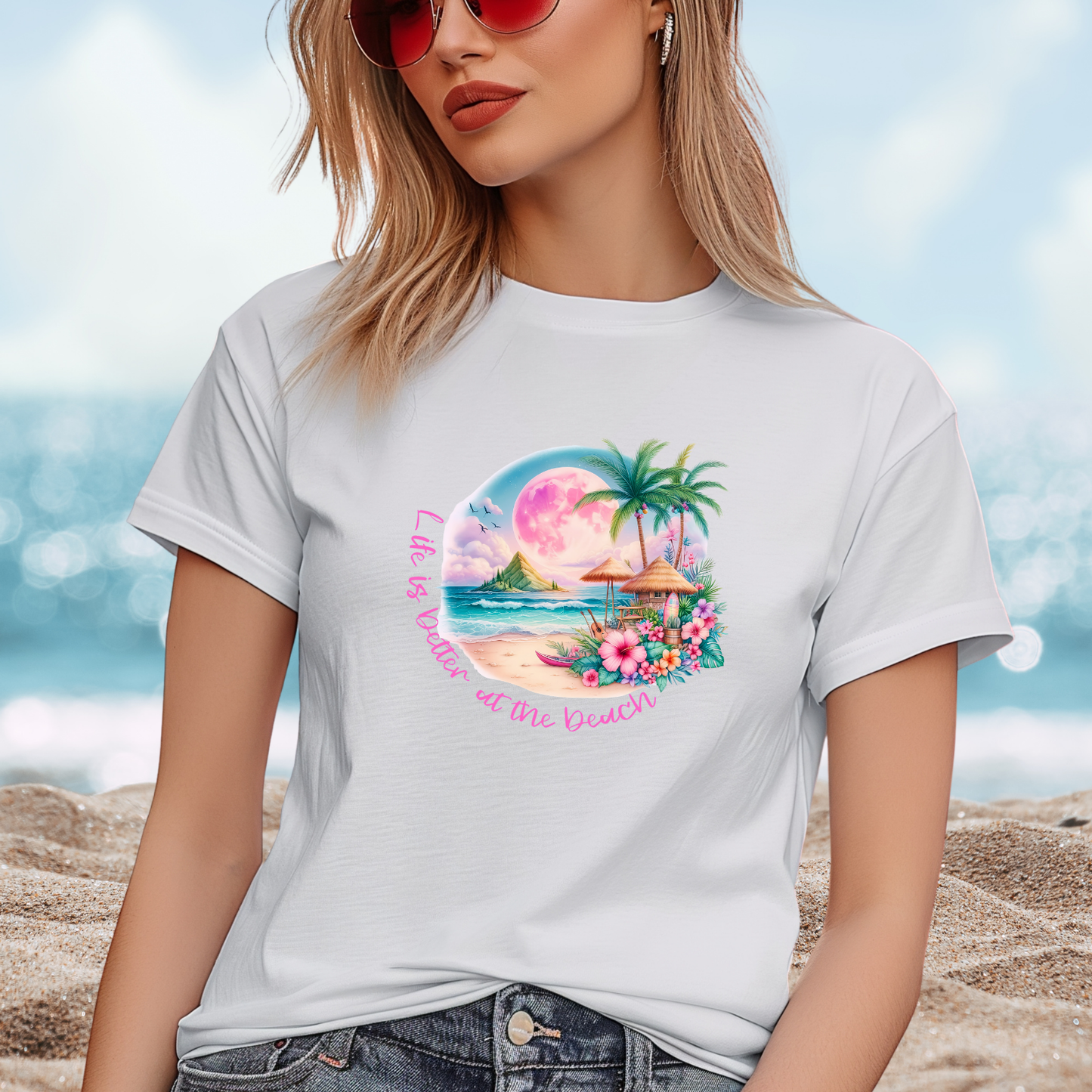 Life Is Better at The Beach T-Shirt