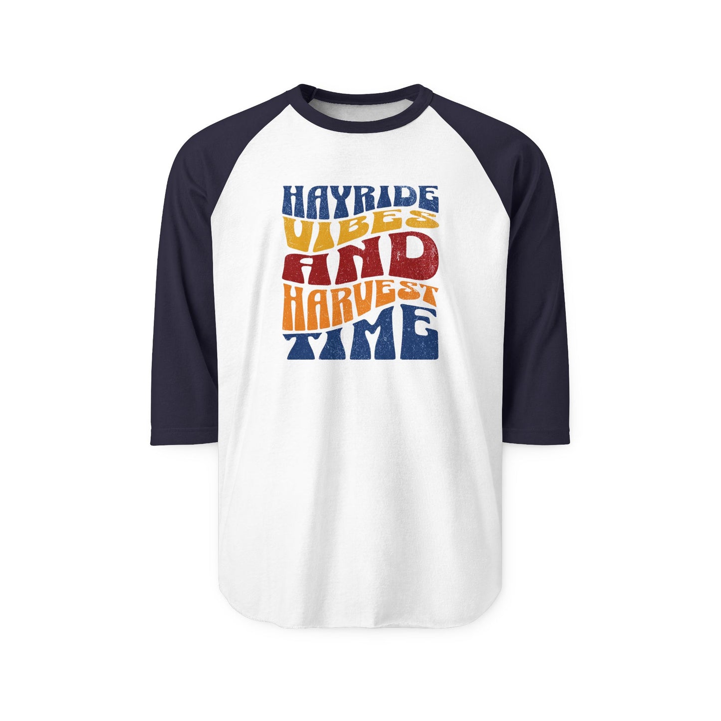 Hayride Vibes Baseball Tee
