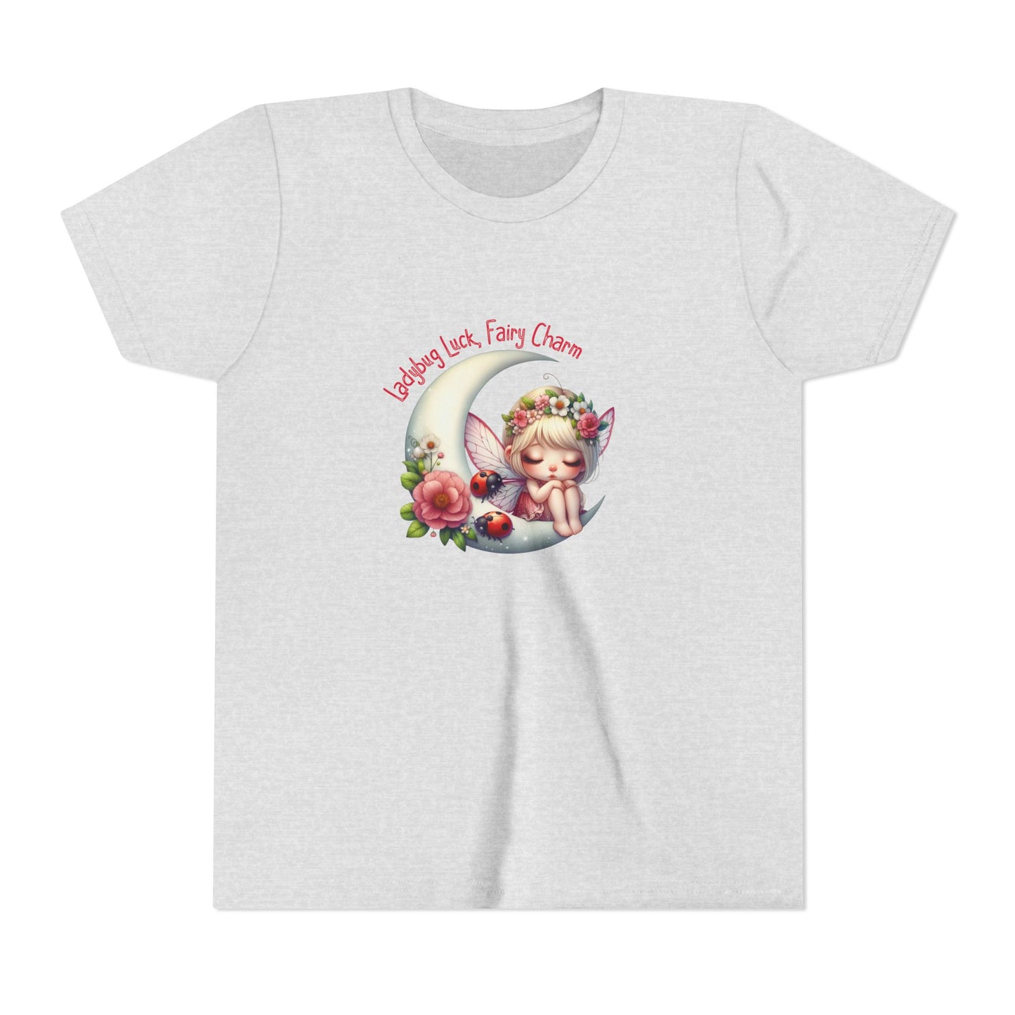 Ladybug Luck, Fairy Charm Kid's T-Shirt
