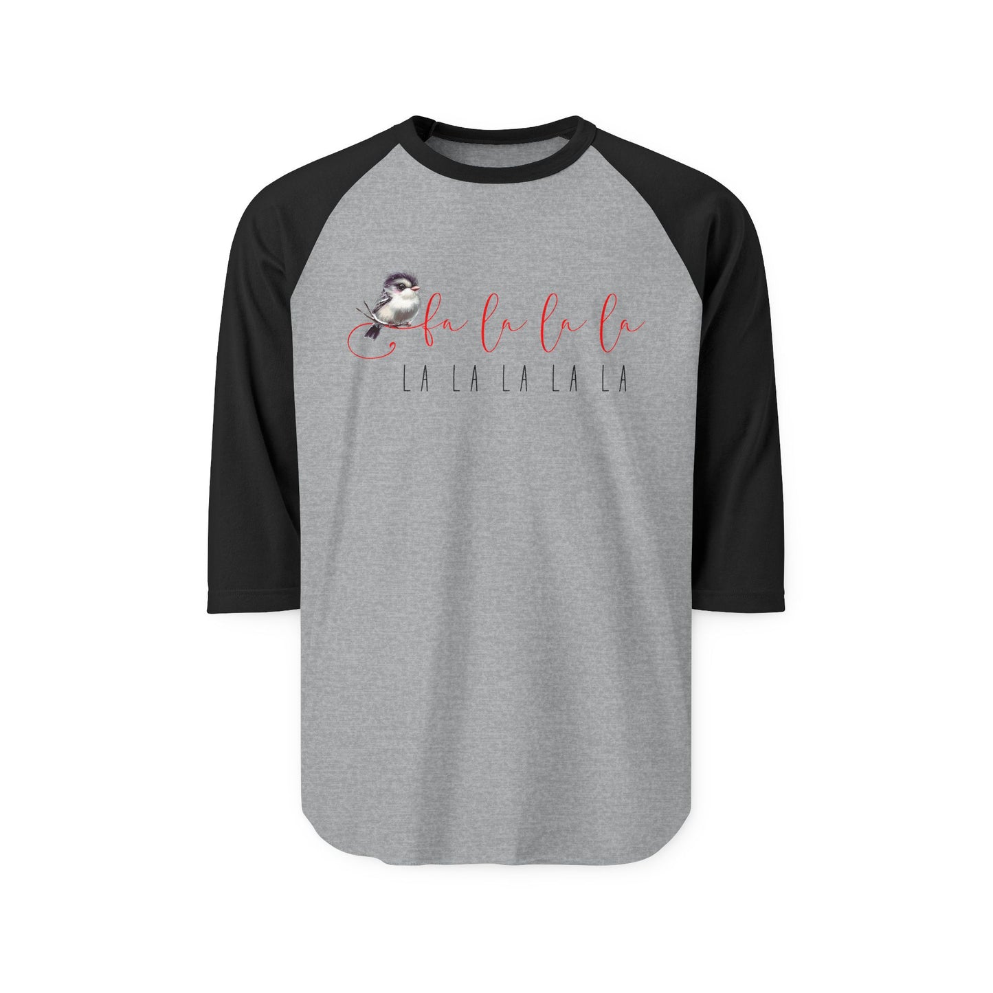 Fa La La La Baseball Tee