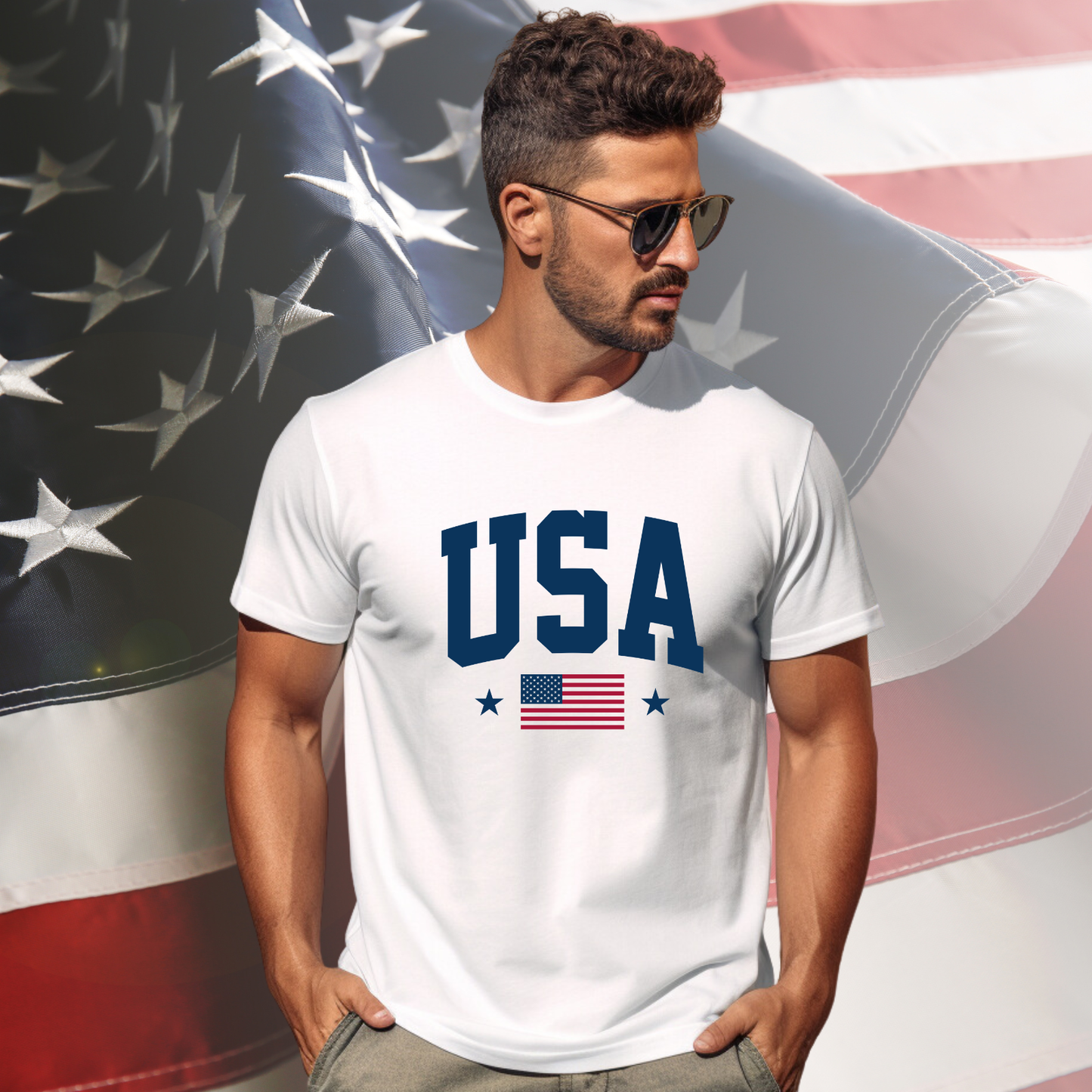 USA Flag T-Shirt