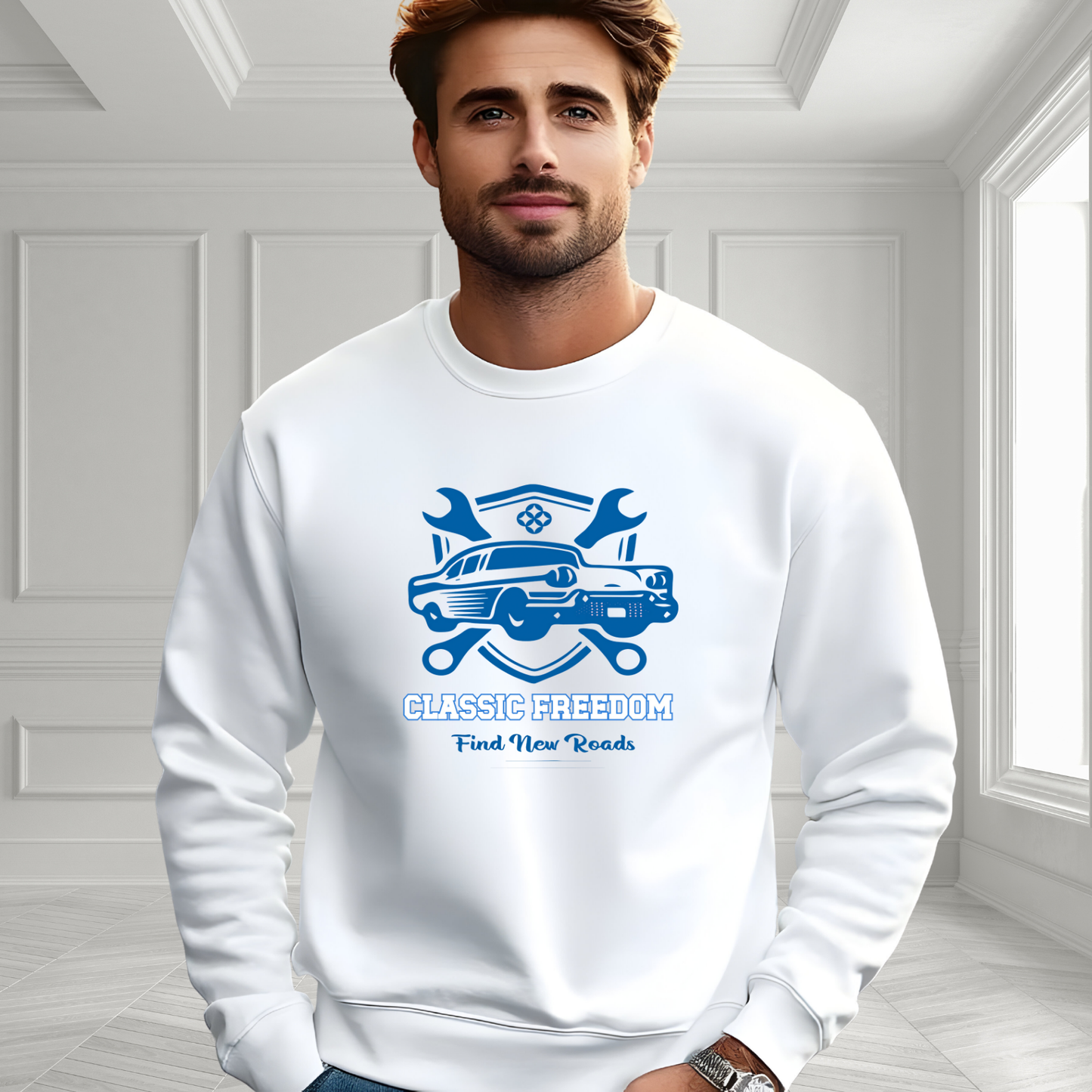 Classic Freedom Crewneck Sweatshirt