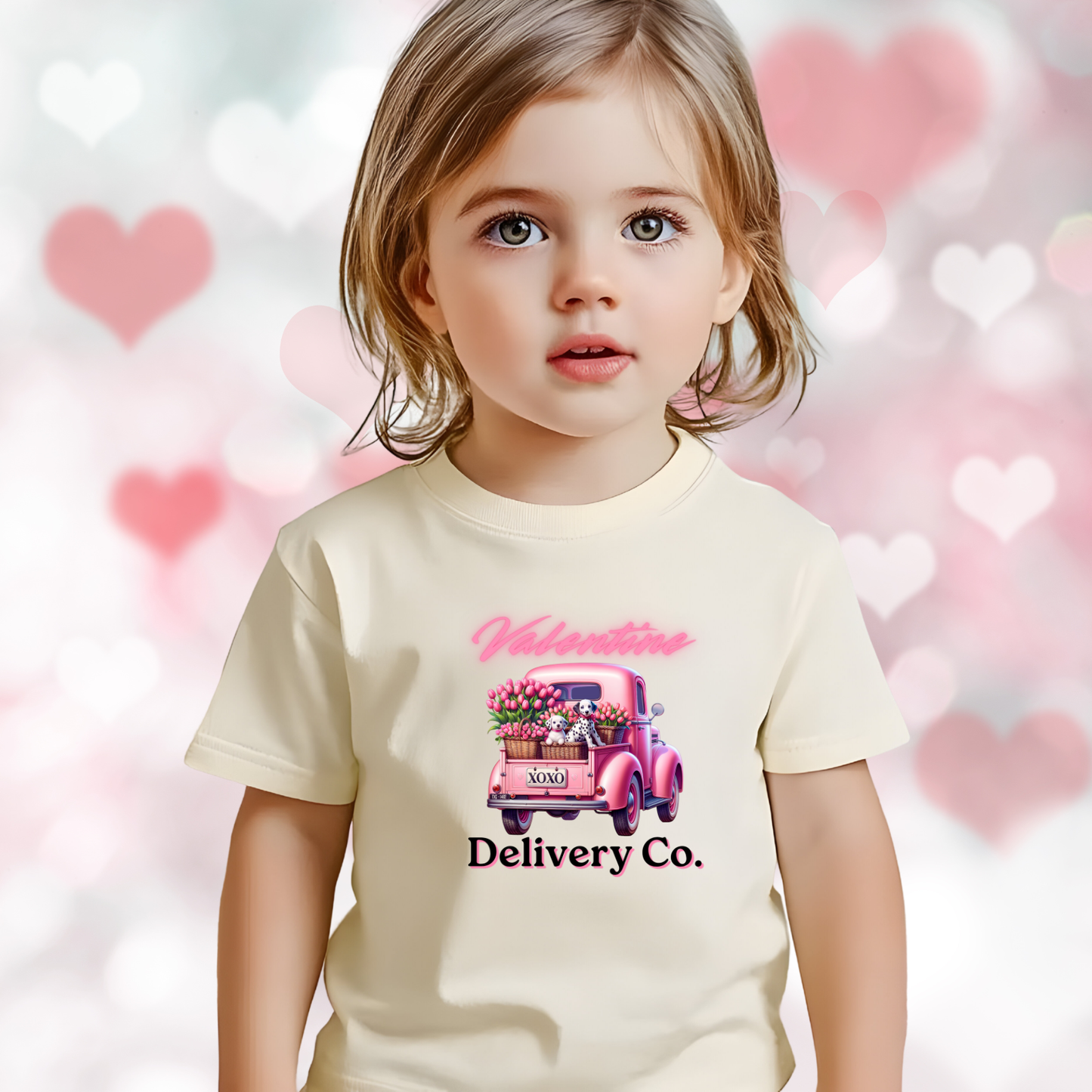 Valentine Delivery Co. Kid's T-Shirt
