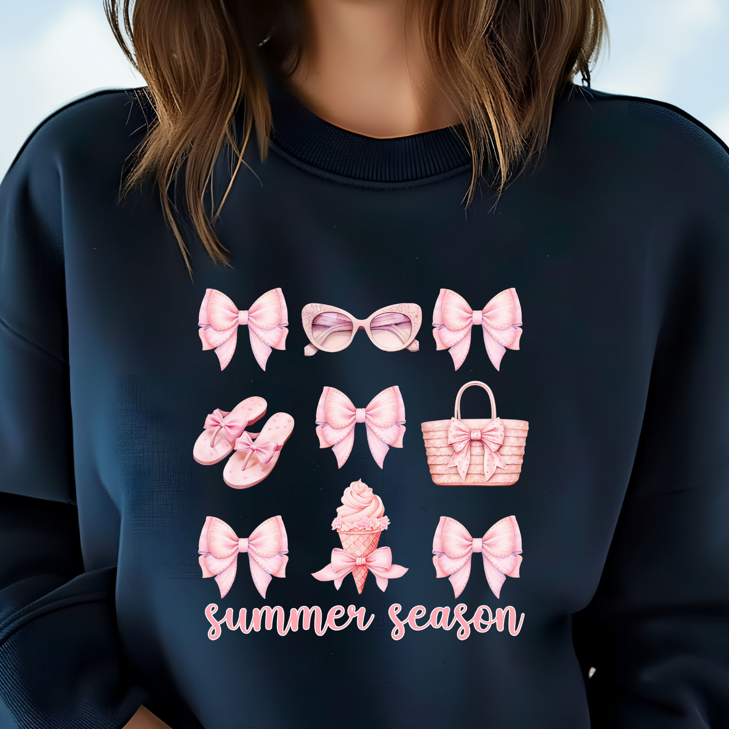 Summer Season Crewneck Sweatshirt