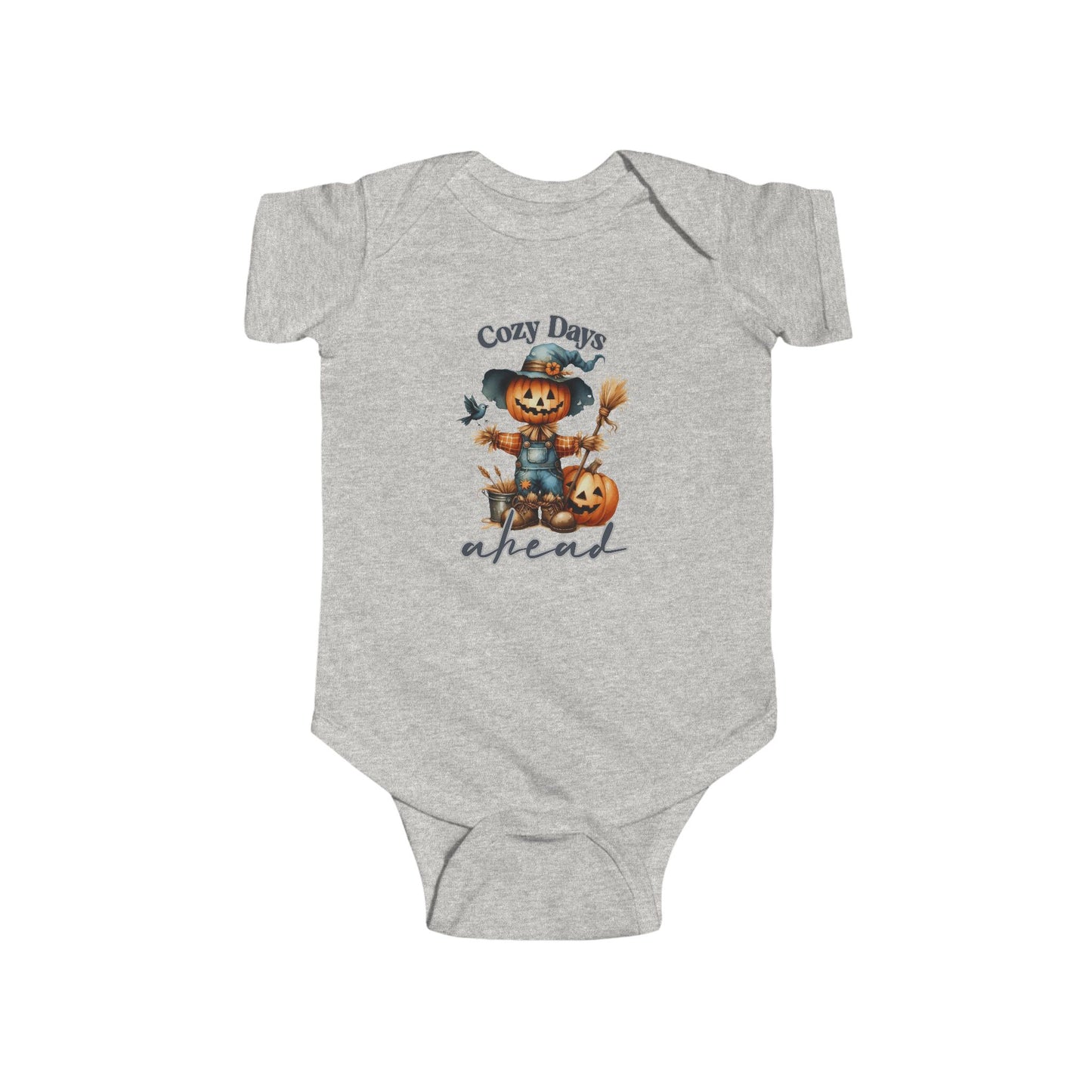 Cozy Days Ahead Infant Short Sleeve Onesie